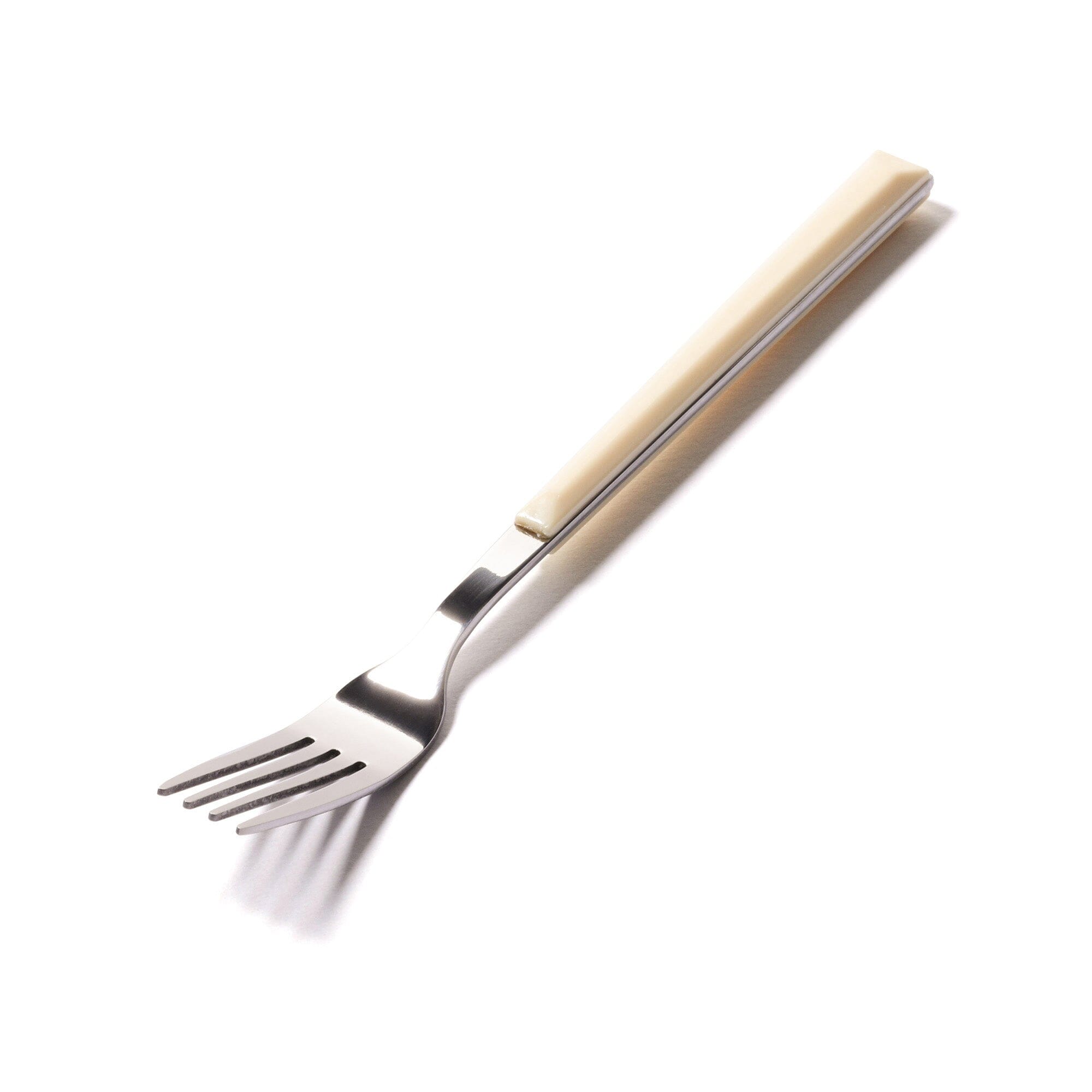 Colorful Handle Cake Forks - Set of 12 Yellow Dessert Forks for Birthday Parties, Tea Time & Wedding Receptions