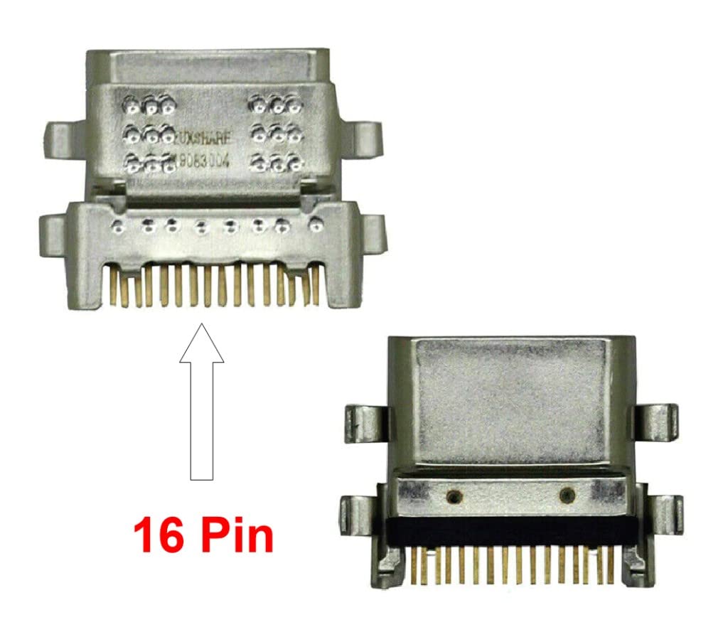 2-Pack Replacement USB Charging Port Dock Connector for Amazon Kindle Fire HD 10 (9th Generation 2019) - M2V3R5 Model - Perfect for DIY Tablet Repair & Charging Issues Solution