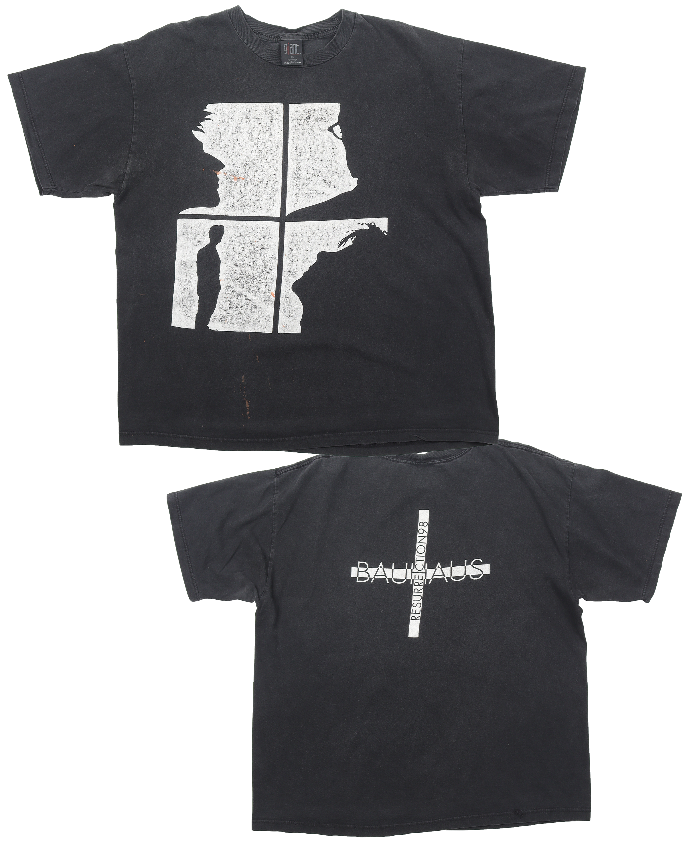 Vintage 1998 Bauhaus Graphic T-Shirt - Retro Band Tee for Men & Women | Perfect for Concerts, Casual Wear & Art Lovers