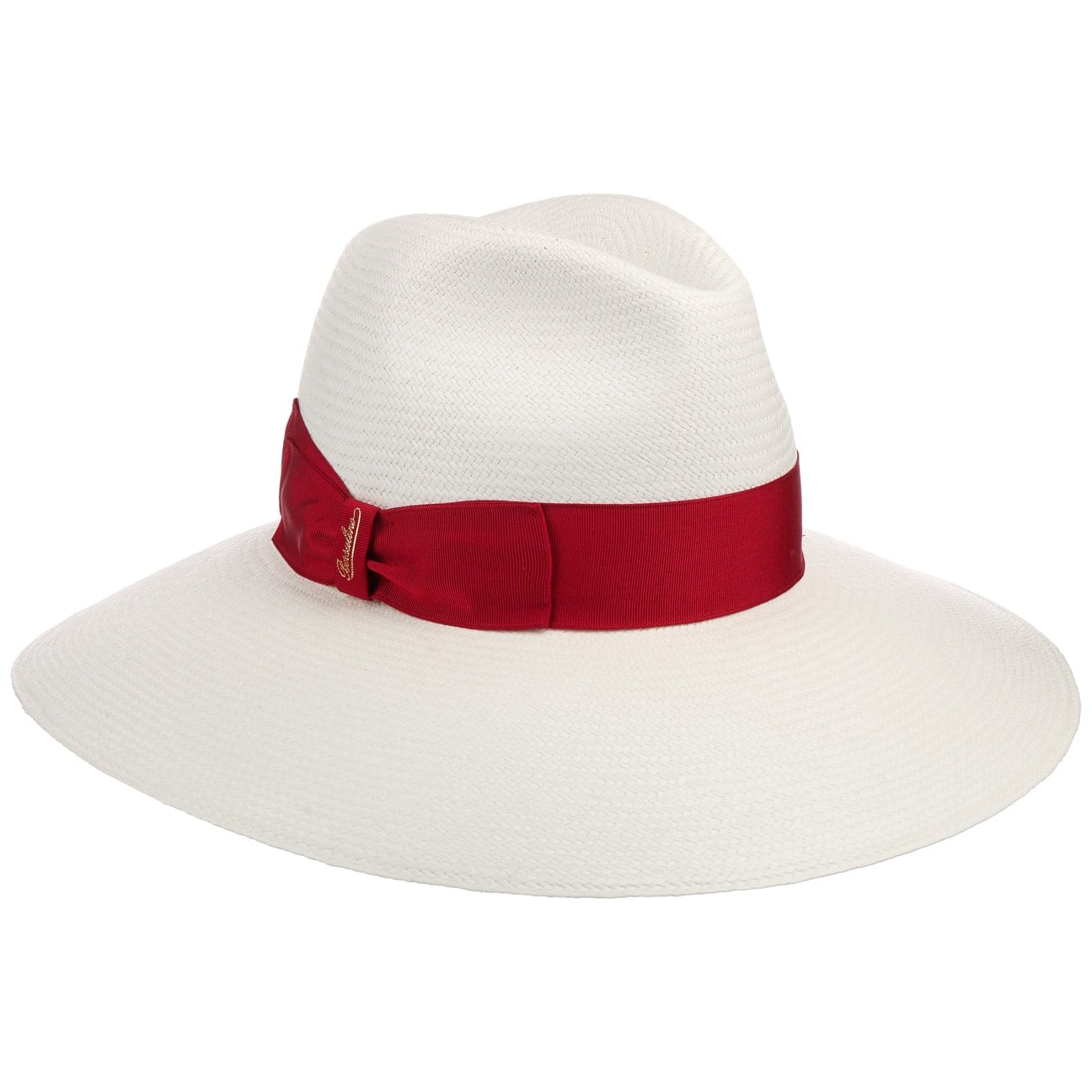 Borsalino Tamira Fine Panama Hat for Women - Lightweight & Breathable Summer Straw Hat - Perfect for Beach, Travel, and Outdoor Activities