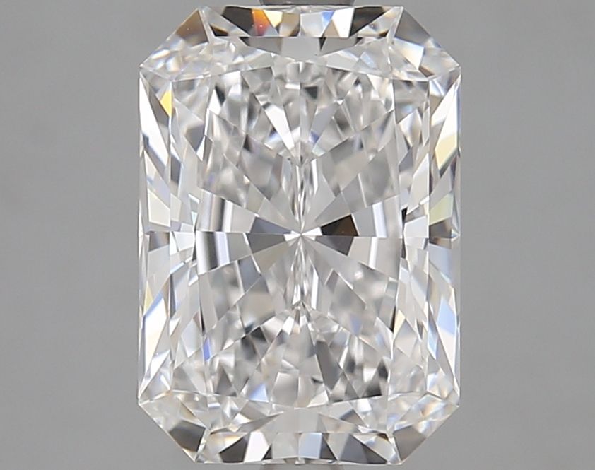 3.18 Carat D Color VVS2 Clarity Radiant Cut Lab-Grown Diamond for Engagement Rings & Fine Jewelry