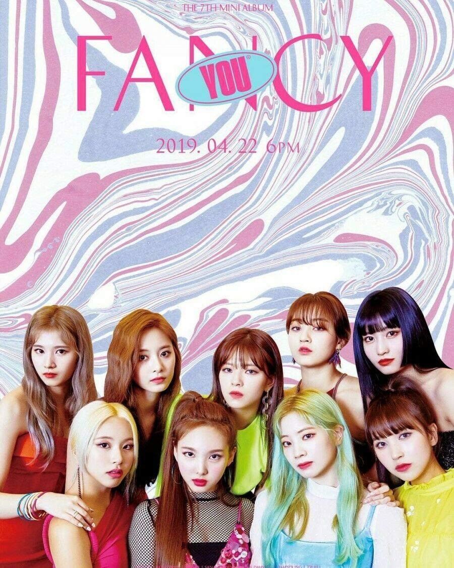 TWICE FANCY YOU 7th Mini Album [A] Version - CD, Poster, Photo Book, Lenticular Card, 5 Photo Cards, Sticker, Store Gift & Pre-Order Bonus (10pc Photo Card Set) - Perfect for K-Pop Fans & Collectors