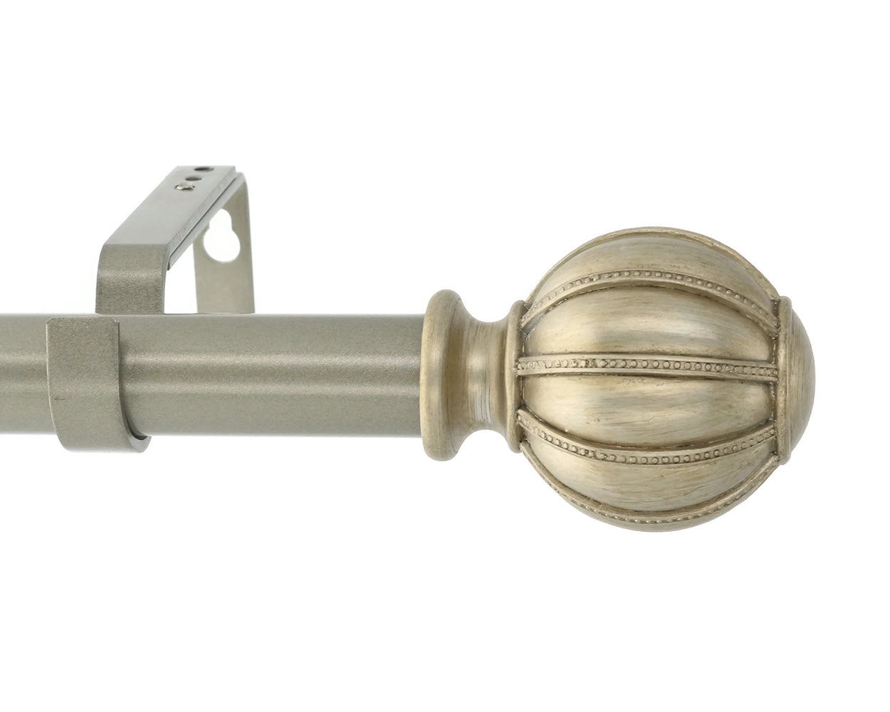 Fiera 1-Inch Adjustable Tension Curtain Rod - No Drill Easy Install for Windows, Doors & Room Dividers - Perfect for Bedrooms, Living Rooms & Dorm Decor