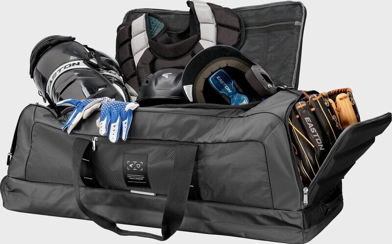 Easton Flagship Duffle Equipment Bag - Large Sports Gear Bag for Baseball, Football & Hockey | Perfect for Travel, Gym & Team Sports | Durable Water-Resistant Athletic Duffel