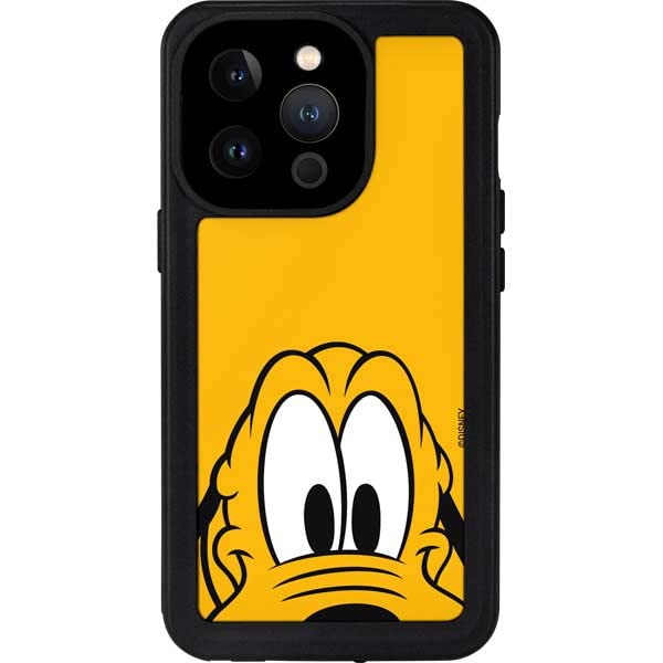 Waterproof iPhone 13 Pro Case with Official Disney Pluto Design - Durable Protection for Swimming, Beach & Outdoor Activities