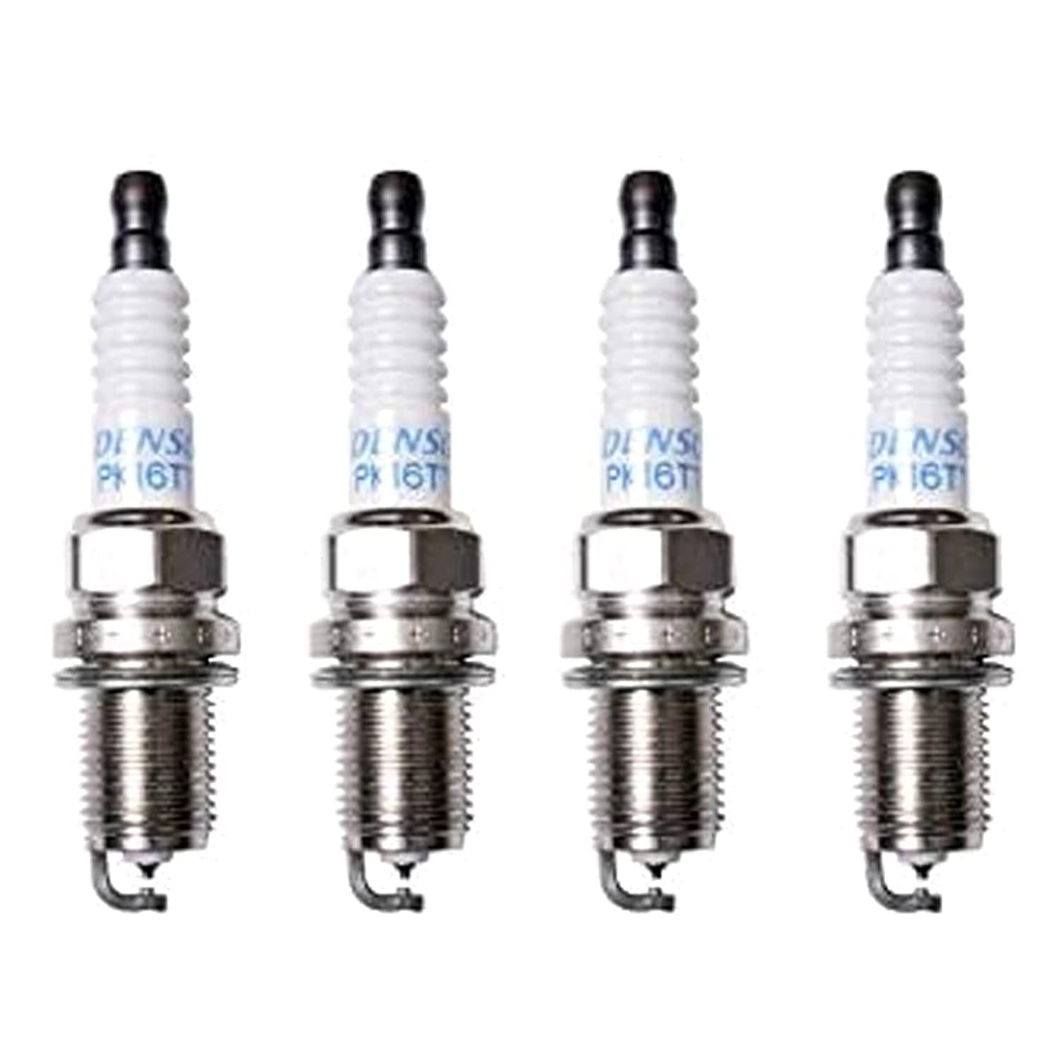 4 PCS DENSO #3246 Double Platinum Spark Plugs PKJ16CR-L11 - High Performance Ignition for Cars, Trucks & SUVs - Perfect for Engine Tune-Ups & Fuel Efficiency Improvement