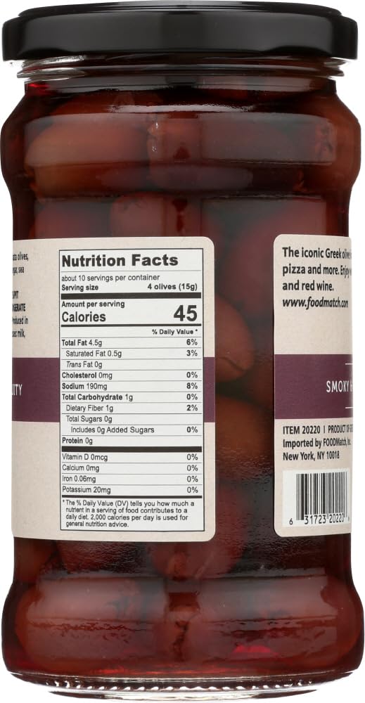 Organic Pitted Kalamata Olives - 4 Pack (24oz) | Premium Greek Olives for Salads, Charcuterie Boards & Mediterranean Recipes | Gluten-Free, Non-GMO, Vegan Snack