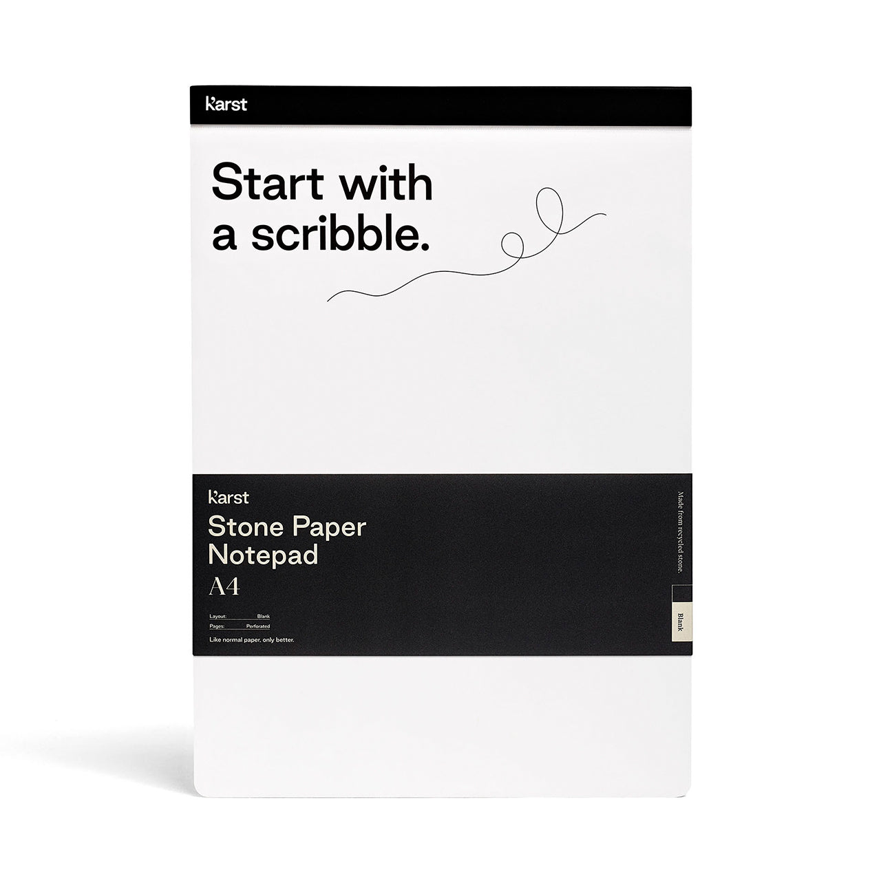 Eco-Friendly Stone Paper Notepad A4 Size - Waterproof & Tear-Resistant for Office, School & Outdoor Use