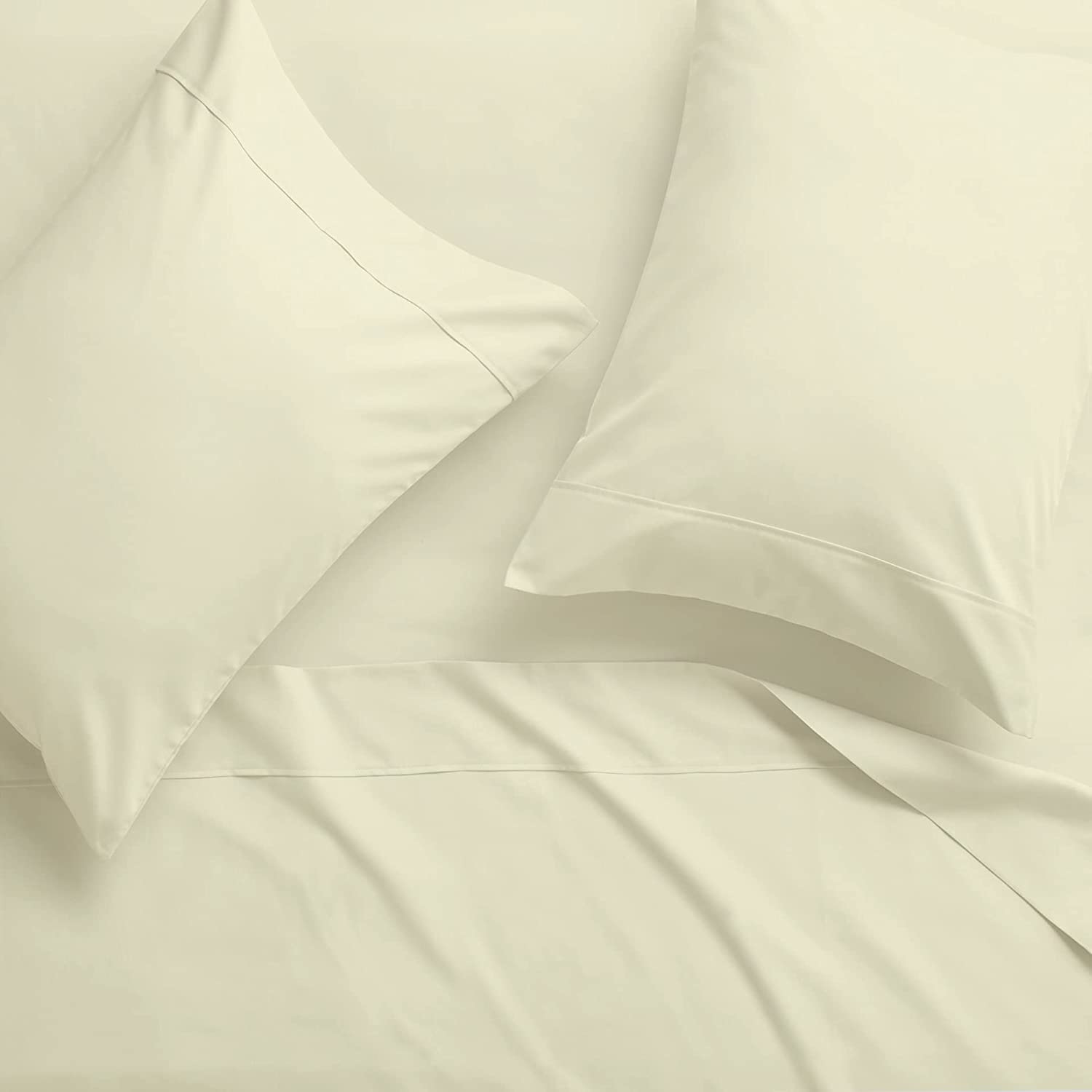 Premium 1800 Thread Count Microfiber Sheet Set - Ultra Soft Brushed King Size Bed Sheets with 12