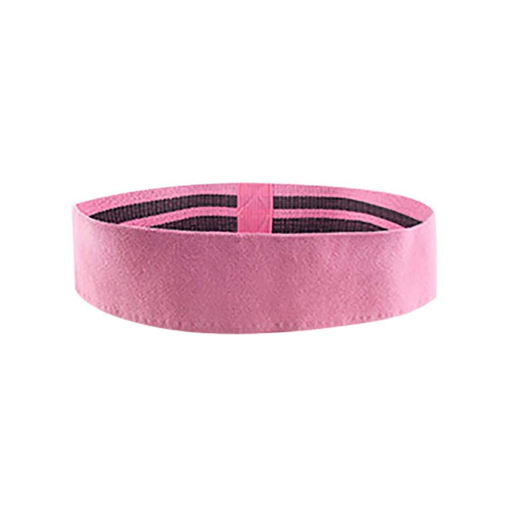 Premium Yoga Stretch Band - Non-Slip Latex Resistance Exercise Strap for Women - Hip Abduction Workout, Squat Training & Home Gym Fitness - Perfect for Yoga, Pilates & Physical Therapy