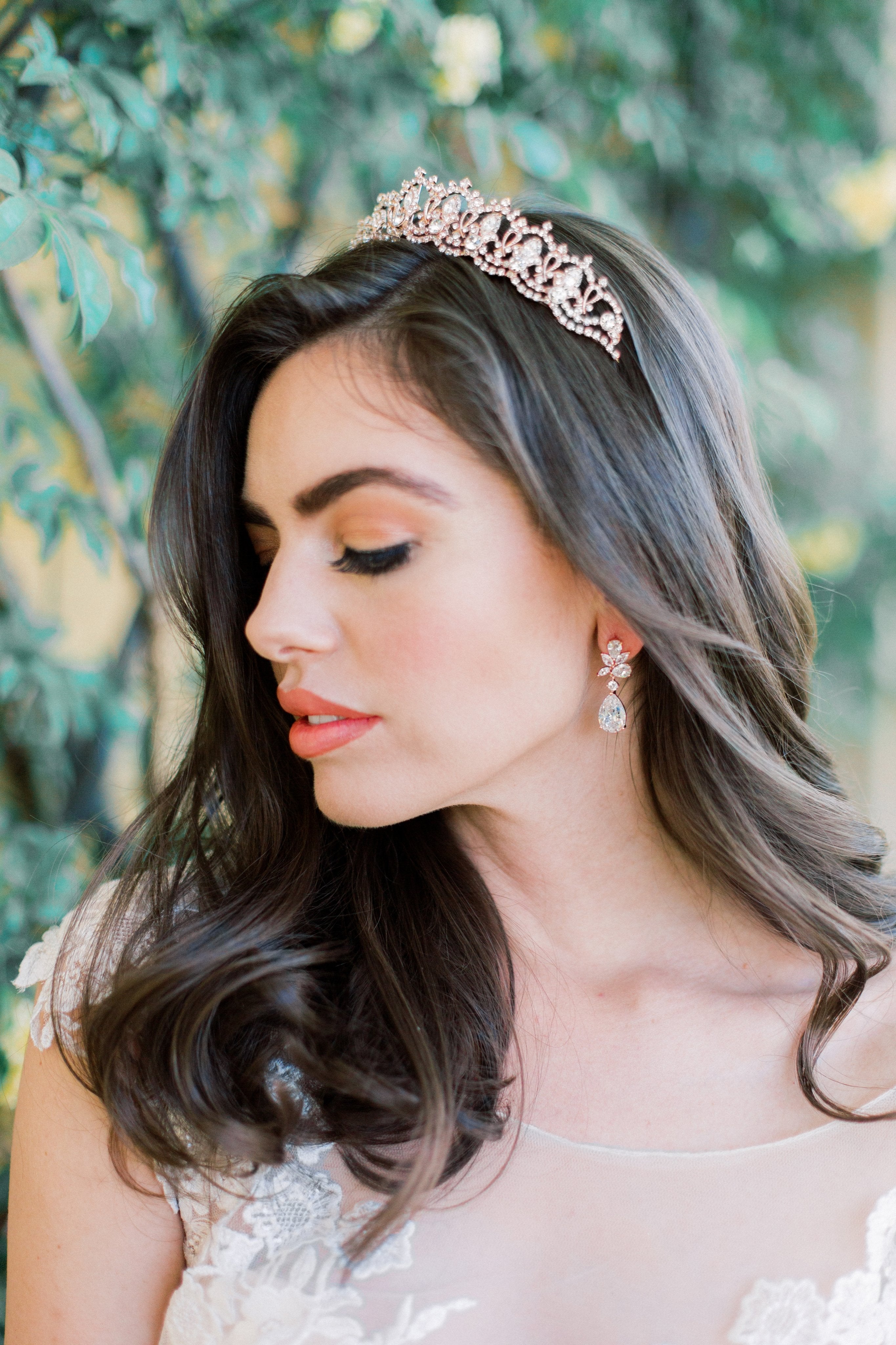Elegant SERENA Bridal Tiara – Sparkling Crystal Wedding Crown for Bride, Perfect for Bridal Showers, Weddings & Special Occasions