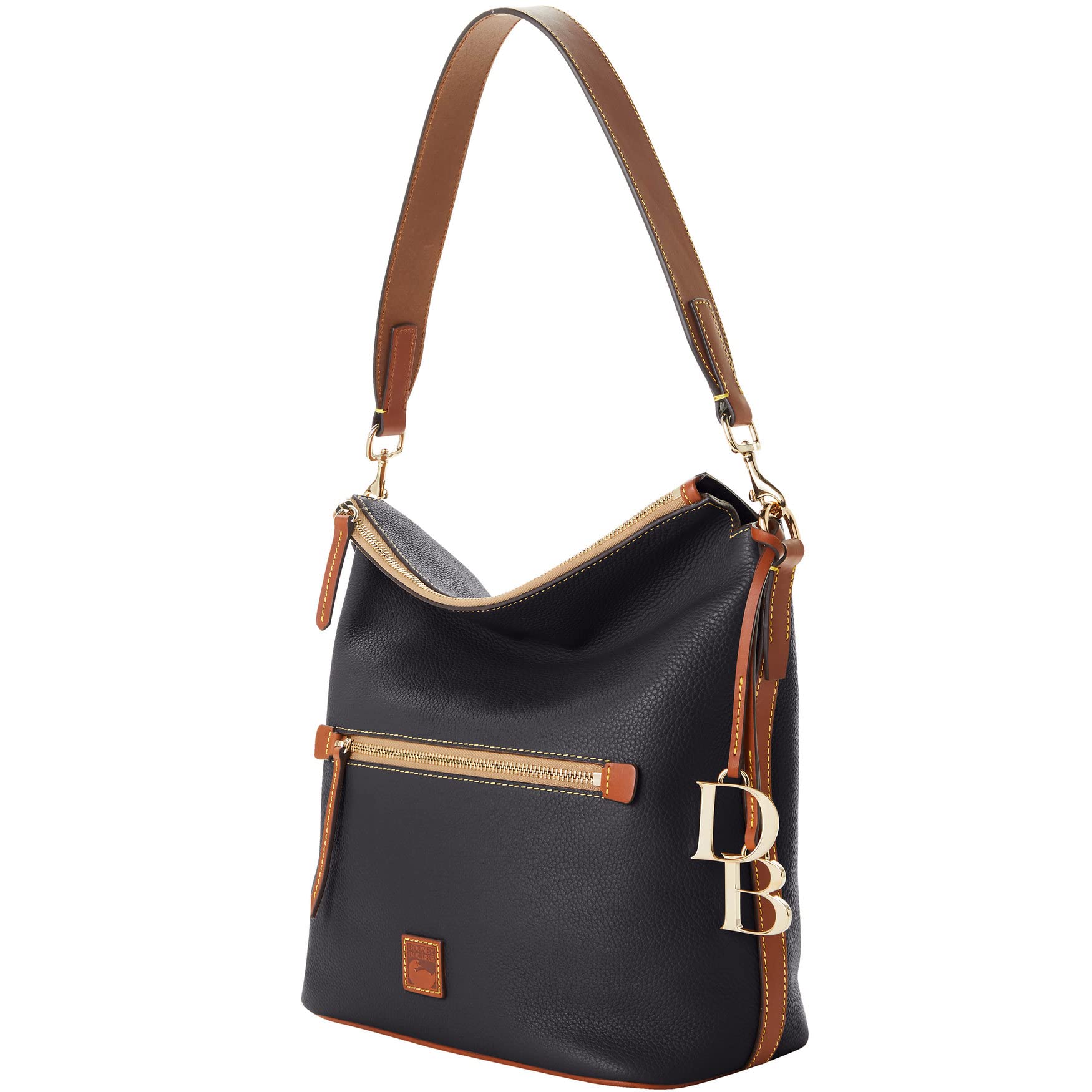 Dooney & Bourke Pebble Grain Large Shoulder Bag - Women's Leather Handbag for Work, Travel & Everyday Use