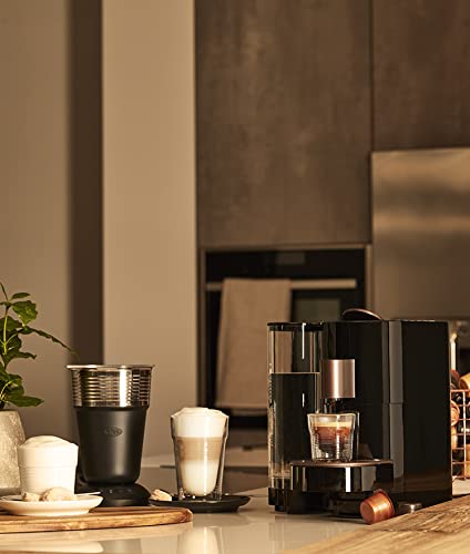 K-Fee® Lattaero Electric Milk Frother - Stainless Steel Whisk for Hot & Cold Frothy Milk - Easy Clean Handheld Foam Maker - Perfect for Cappuccino, Latte & Hot Chocolate at Home
