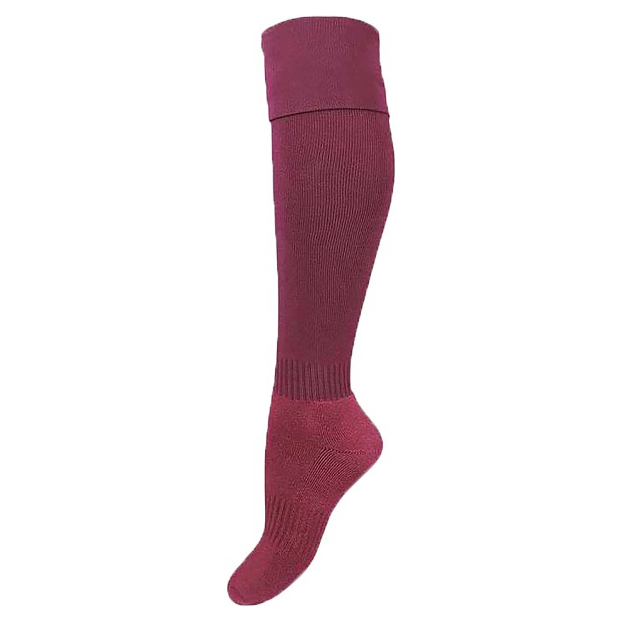 Premium Maroon Elite Socks for Men & Women - Comfortable Athletic & Casual Wear for Running, Gym, Work & Everyday Use