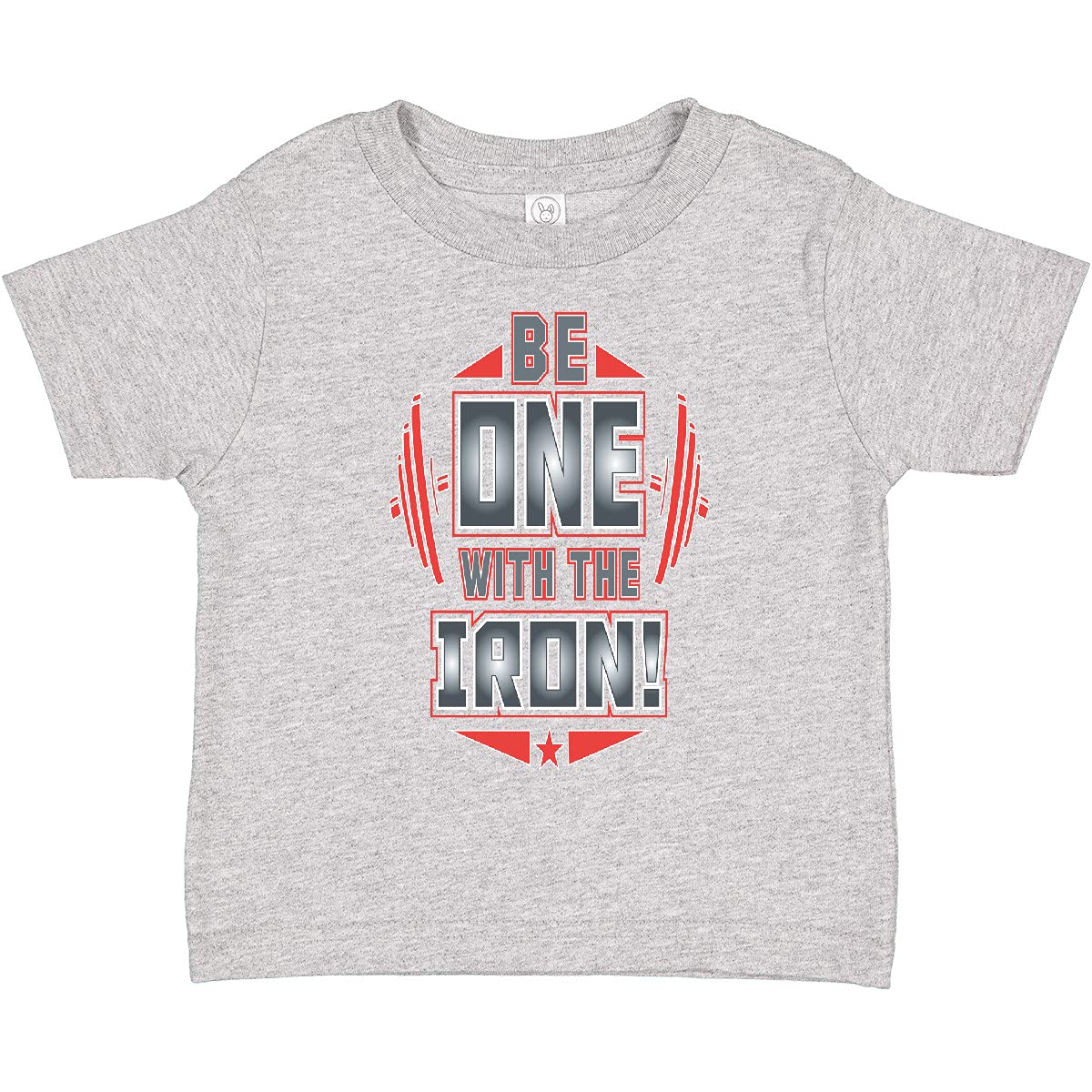 Inktastic Weightlifting Fitness Lifter Toddler T-Shirt - Cute Gym Workout Shirt for Kids - Perfect for Toddler Gym Classes & Sports Activities