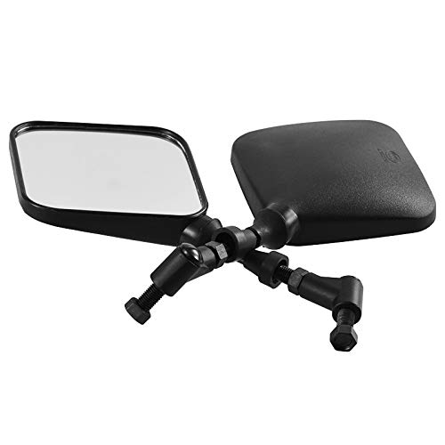 2PCS Motorcycle Mirrors Rear View Side Mirror for Suzuki DR200 DR250 DR350 DRZ400 DR650 - Durable Universal Fit Replacement Accessories for Safe Riding & Commuting