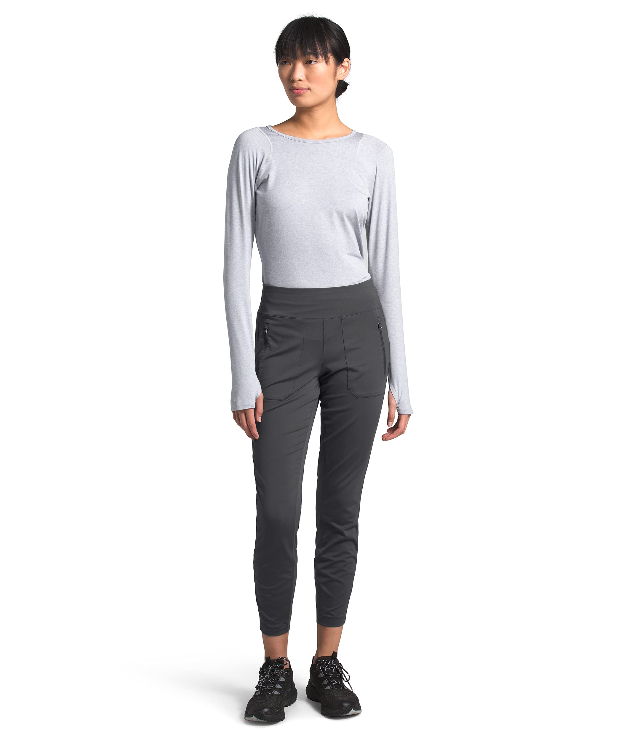 The North Face Paramount Hybrid High-Rise Yoga Tights for Women - Moisture-Wicking, High-Waisted Leggings for Running, Hiking & Workouts