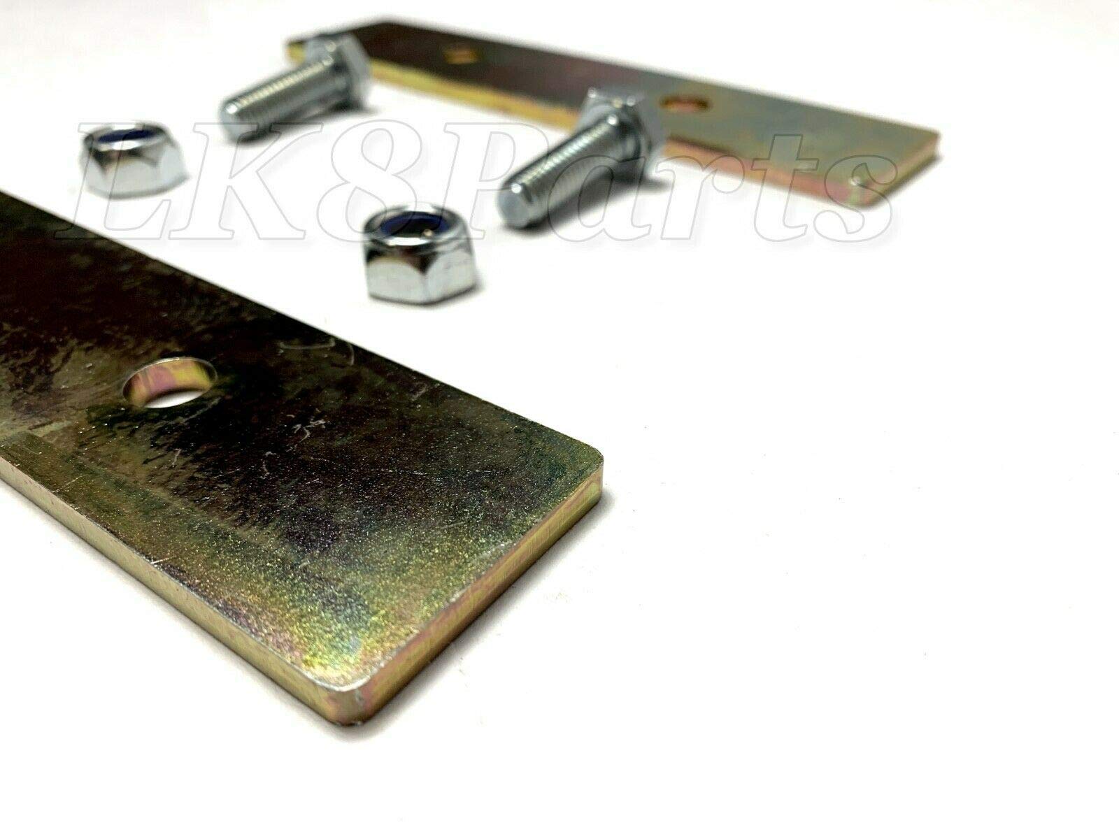 Terrafirma TF507 Defender 110/130 Rear Spring Retaining Plates - Heavy Duty Suspension Upgrade for Off-Road Adventures & Overlanding