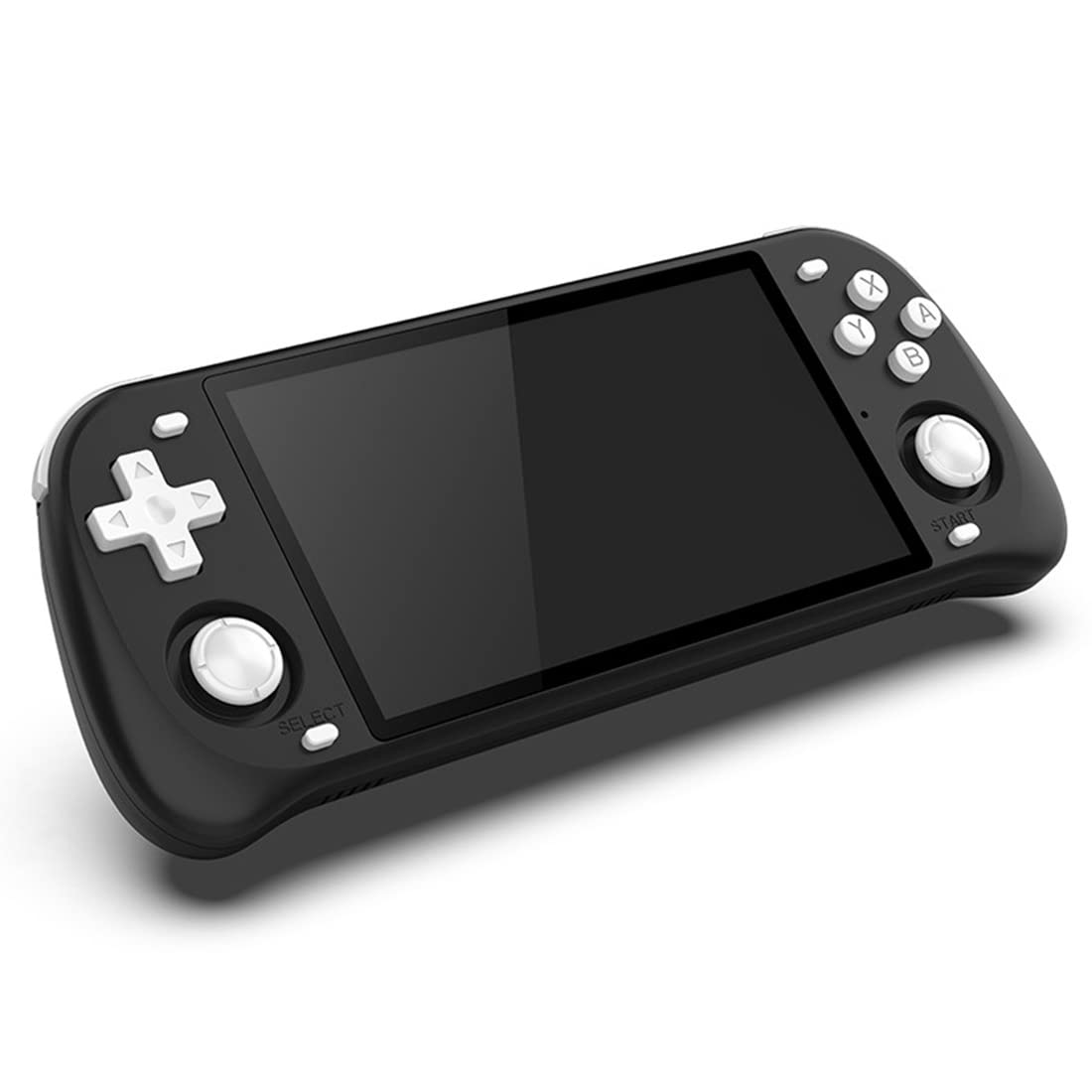 POWKIDDY RGB10 MAX 2 Handheld Gaming Console - 5 Inch Portable Retro Game Player with 17000 Preloaded Games, 128GB Storage (Black) - Perfect for Travel, Commuting & Retro Gaming Enthusiasts