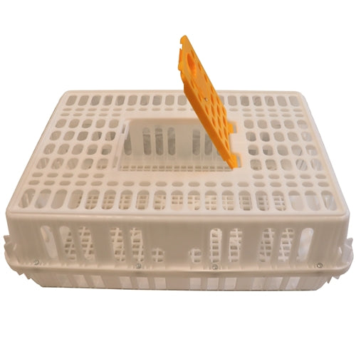 Rite Farm Poultry Chicken Transport Cage - Heavy Duty Portable Chicken Crate for Safe Poultry Transport - Ideal for Farmers, Backyard Chicken Coops & Livestock Shows