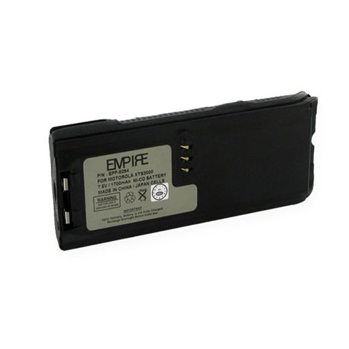 Synergy Digital 2-Way Radio Batteries - 4 Pack | Compatible with Motorola NTN8923 & E.F. Johnson NTN8294 | Ni-CD 7.5V 1500mAh Replacement Batteries | Ideal for Business, Security, and Outdoor Communication