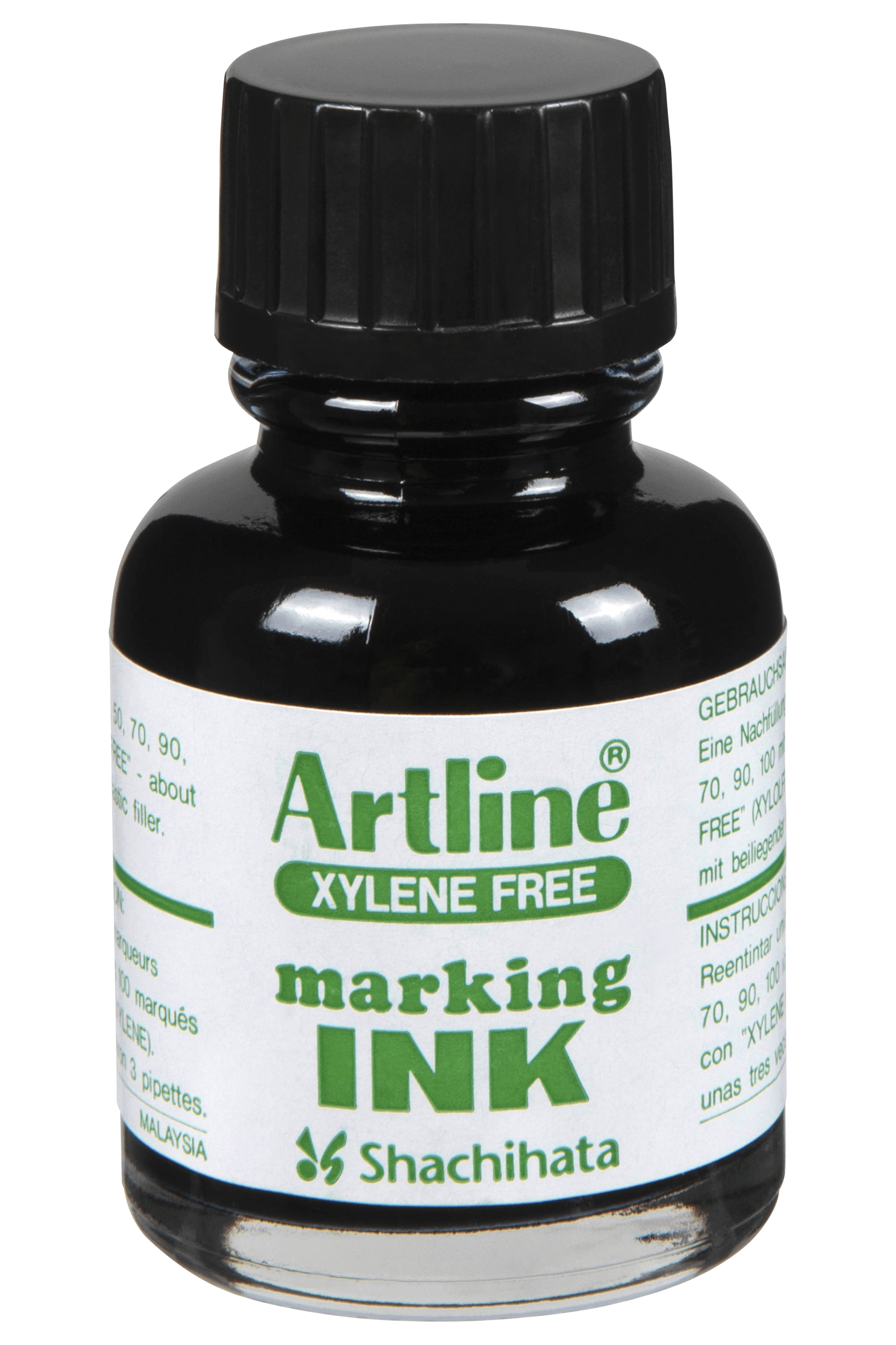 Artline ESK 20 Permanent Marker Refill Ink 20cc - Black Ink for Industrial, Office & DIY Projects - Long-lasting Waterproof Ink for Marking, Labeling & Crafts