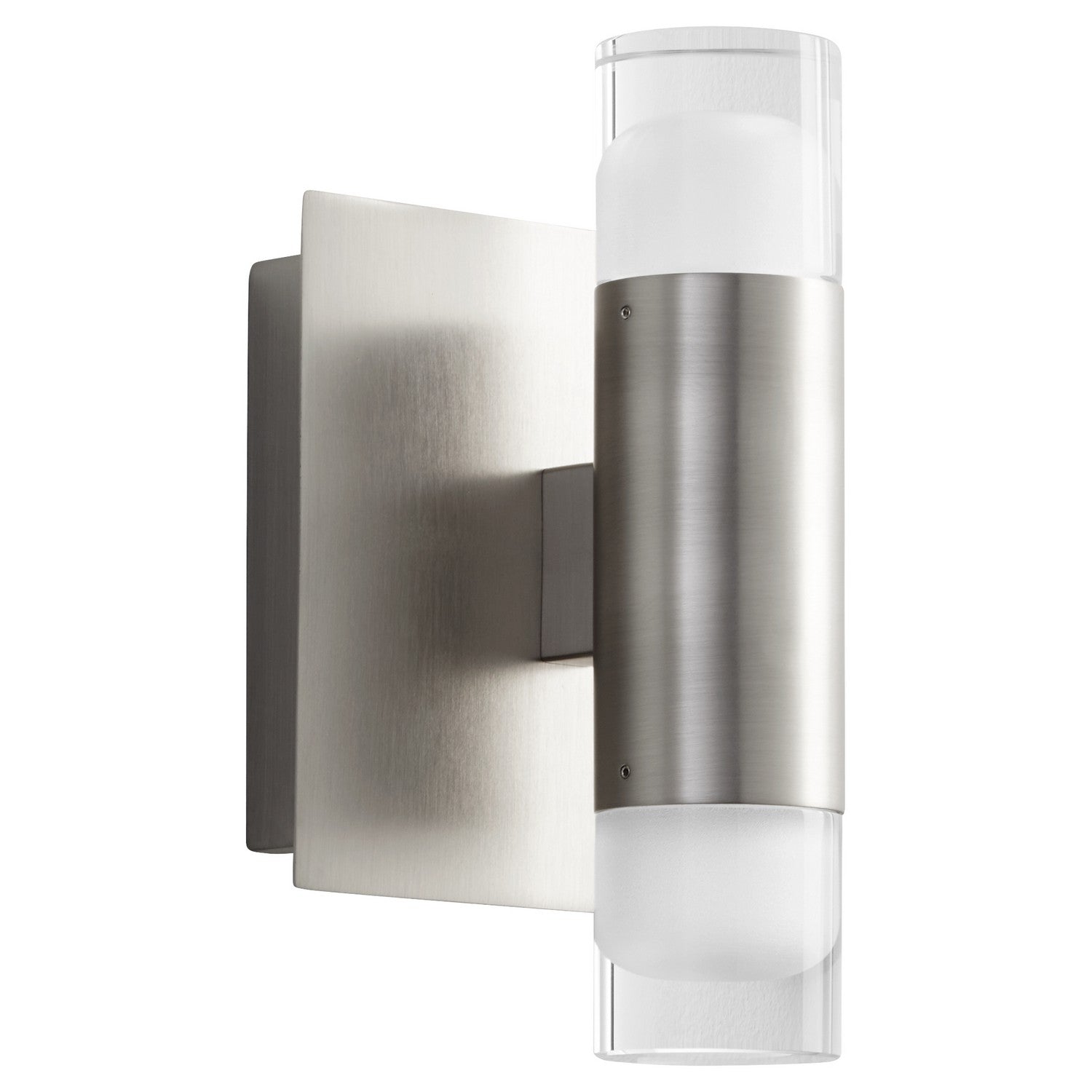 Oxygen Alarum 3 594 24-Inch Wall Sconce Light in Satin Nickel Finish - Perfect for Bedroom, Hallway & Living Room Lighting