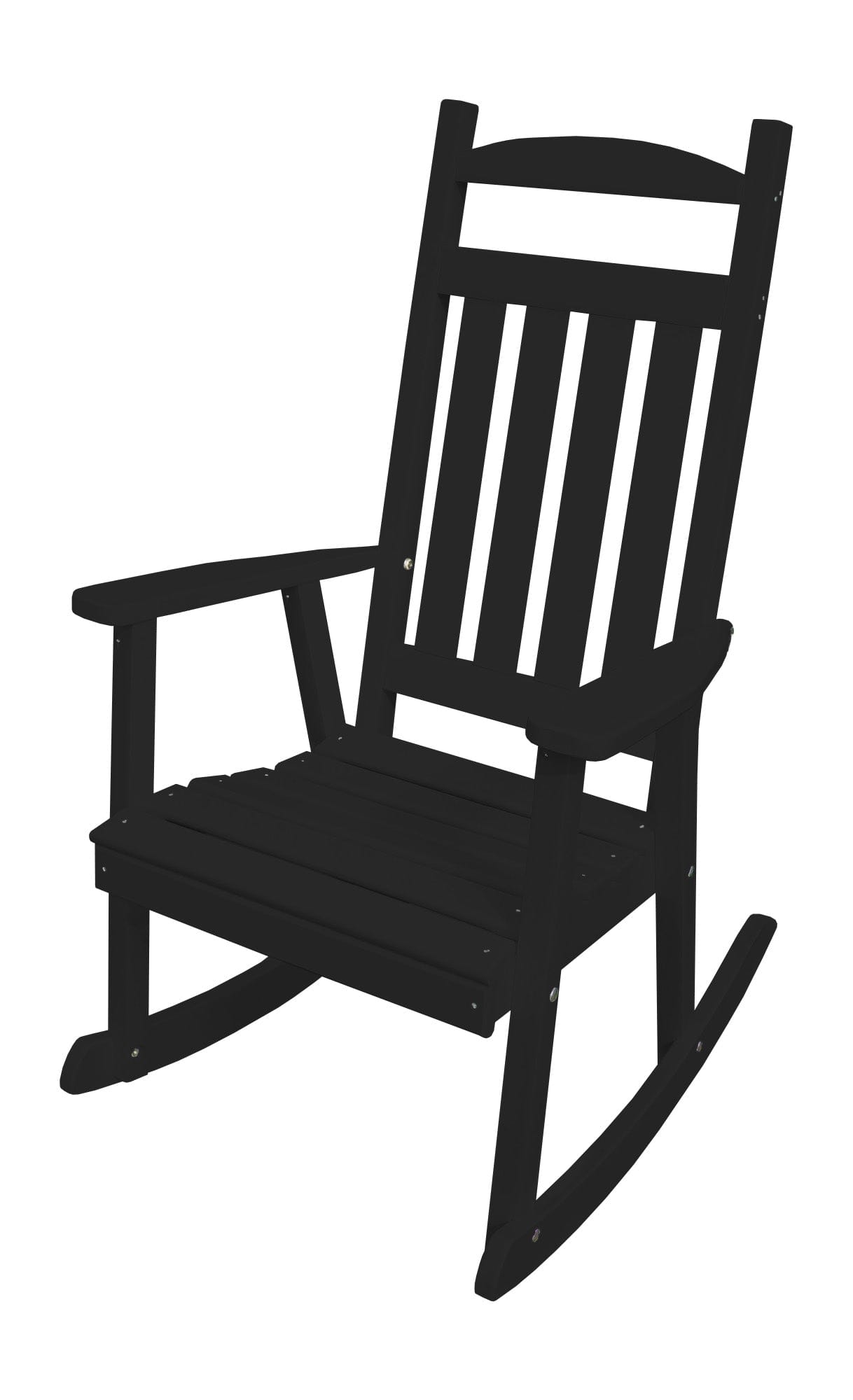 Keystone Amish Co. Classic Recycled Plastic Rocking Chair - Eco-Friendly Outdoor Rocker for Patio, Garden & Porch Relaxation