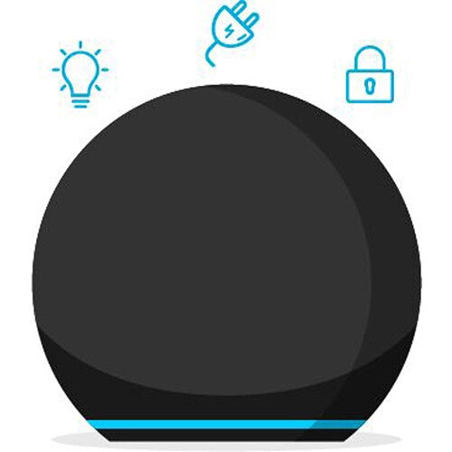 Amazon Echo (4th Generation) | Smart Speaker with Alexa | Charcoal Black | Stream Music, Control Smart Home, Make Calls | Perfect for Living Room, Kitchen & Home Office