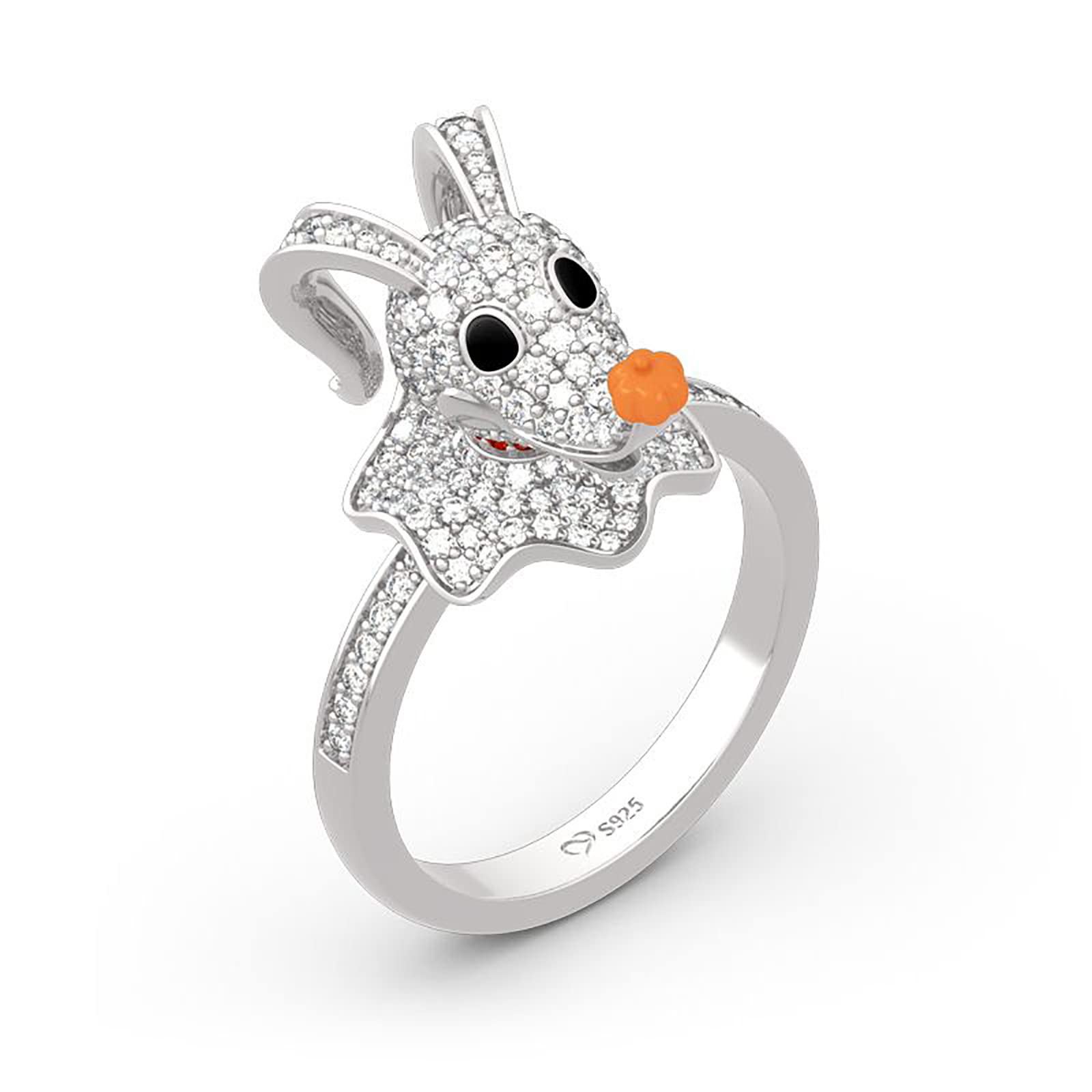Jeulia Sterling Silver Round Cut Hug Me Ring for Women - Elegant Promise, Engagement & Wedding Band, Anniversary & Christmas Gift with Jewelry Box - Perfect for Proposals, Bridal Jewelry & Special Occasions