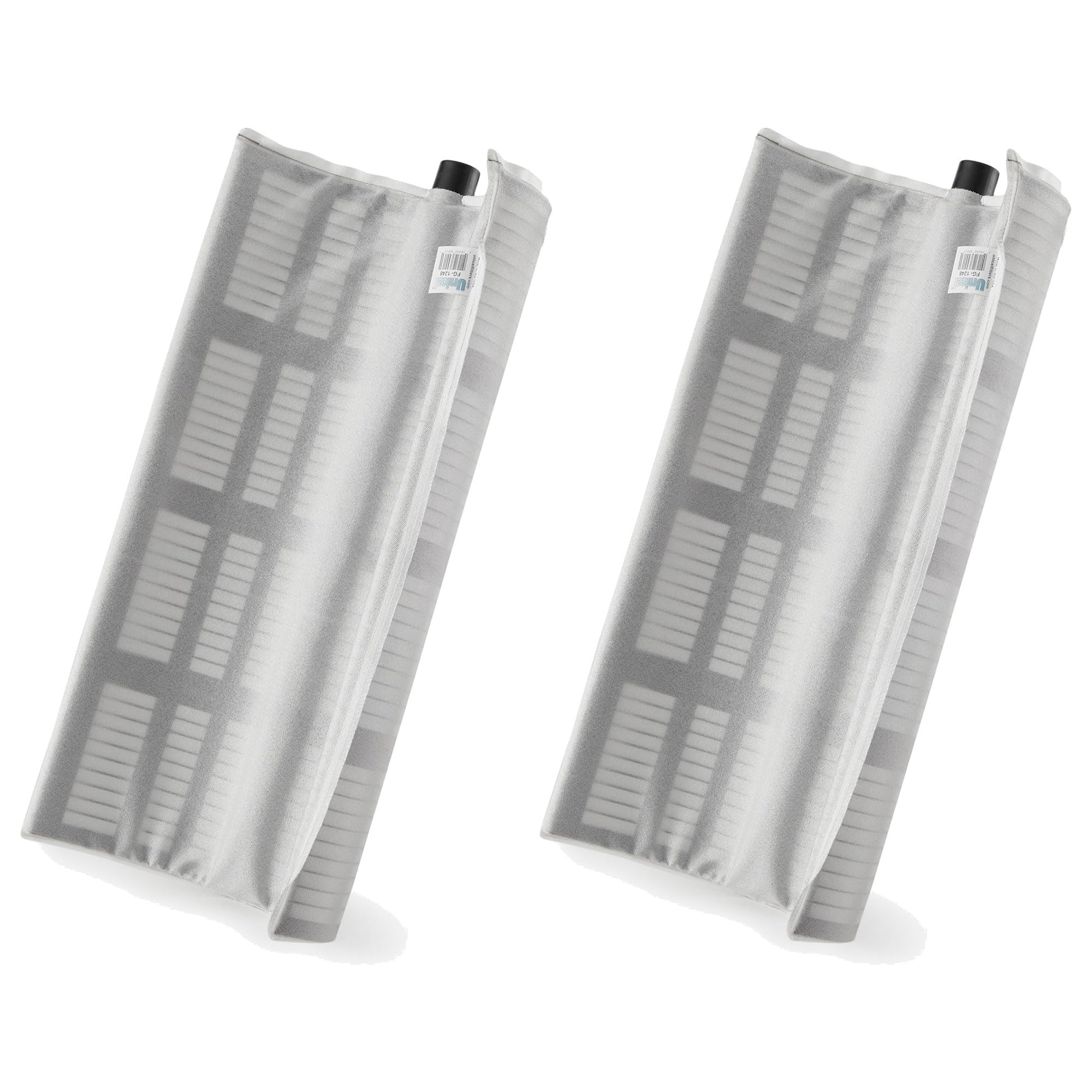 Unicel FG-1248 48 Sq Ft Vertical DE Pool Filter Grid Replacement (2 Pack) - Compatible with Pentair & Purex Pool Systems | Perfect for Inground Swimming Pool Maintenance & Water Filtration
