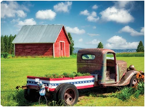 Barn and Truck
