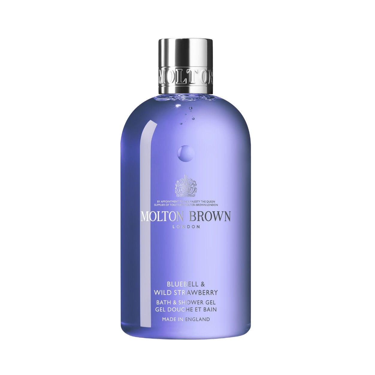 Bluebell & Wild Strawberry Bath & Shower Gel - Natural Body Wash for Women & Men - Hydrating & Moisturizing - Perfect for Relaxing Baths & Spa Days at Home