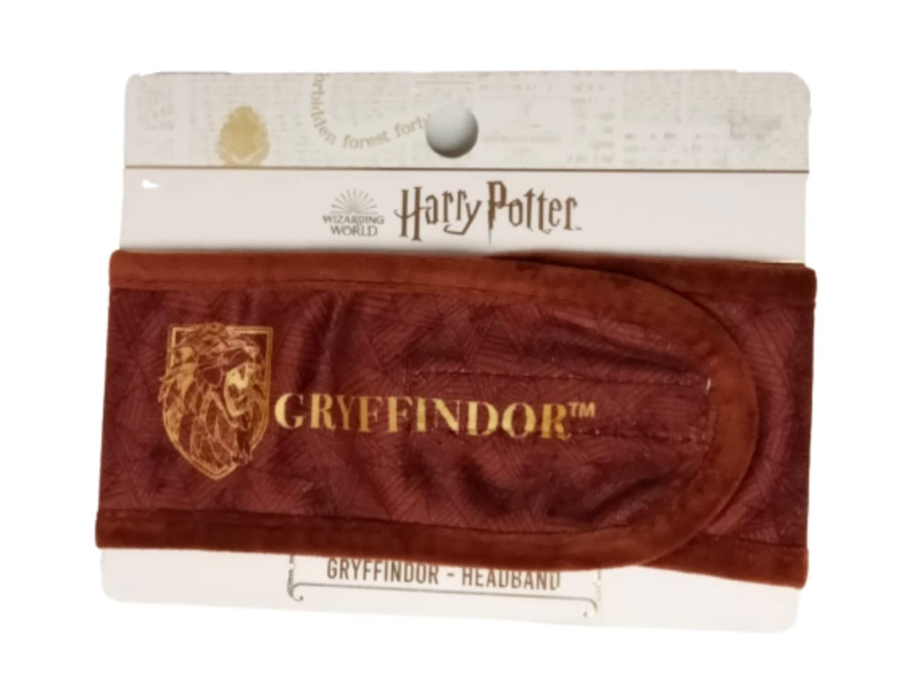 Harry Potter Gryffindor Headband - Hogwarts Crest Hair Band for Women & Girls - Christmas Novelty Gift for Harry Potter Fans - Perfect for Cosplay, Halloween Costumes & Potter-Themed Parties