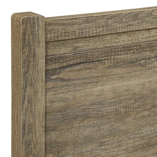 Solid Oak Wooden Double Bed Frame - Queen Size, Natural Finish | Sturdy & Elegant Bedroom Furniture for Master Bedroom or Guest Room