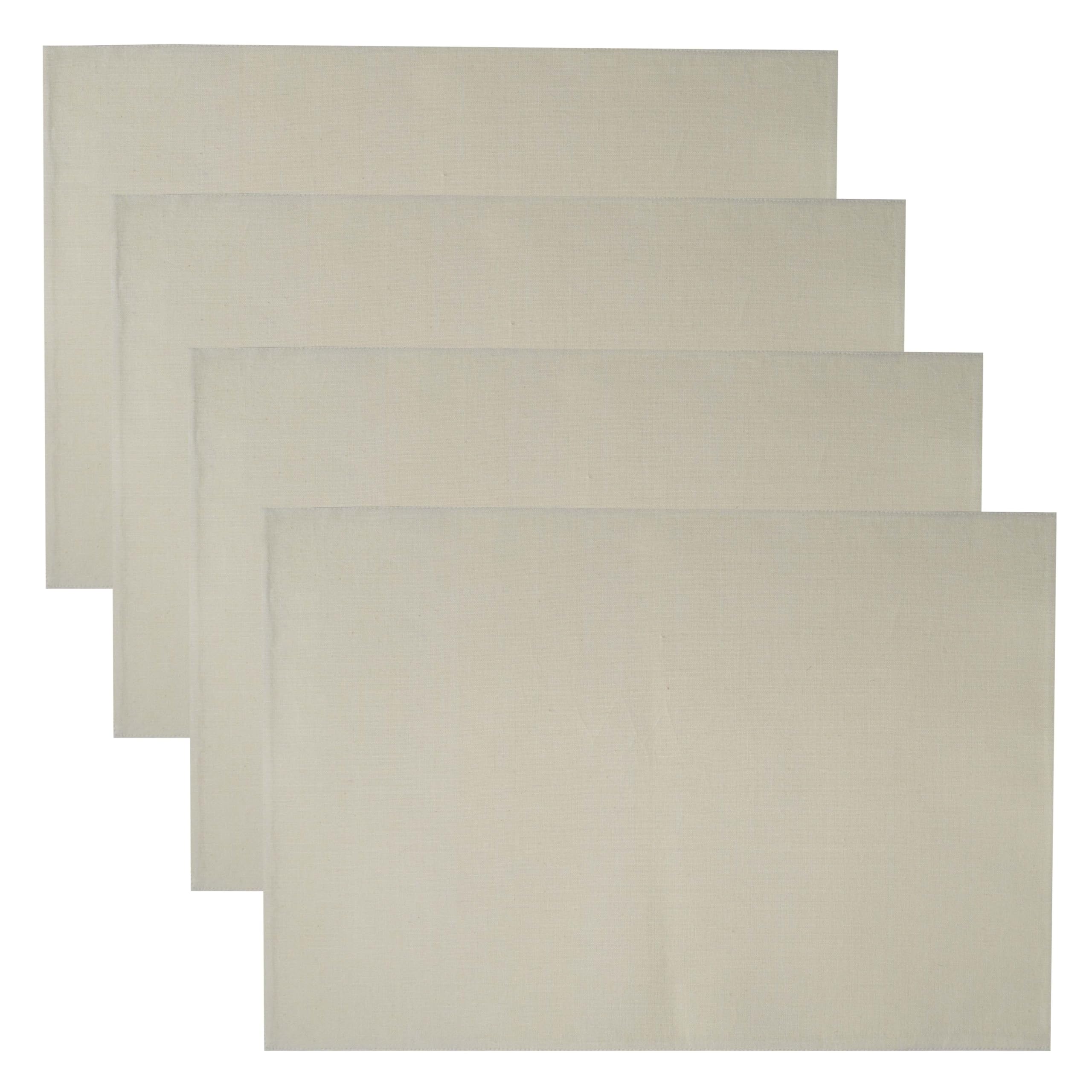 Black Ribbed Placemat for Dining Table - Dunroven House