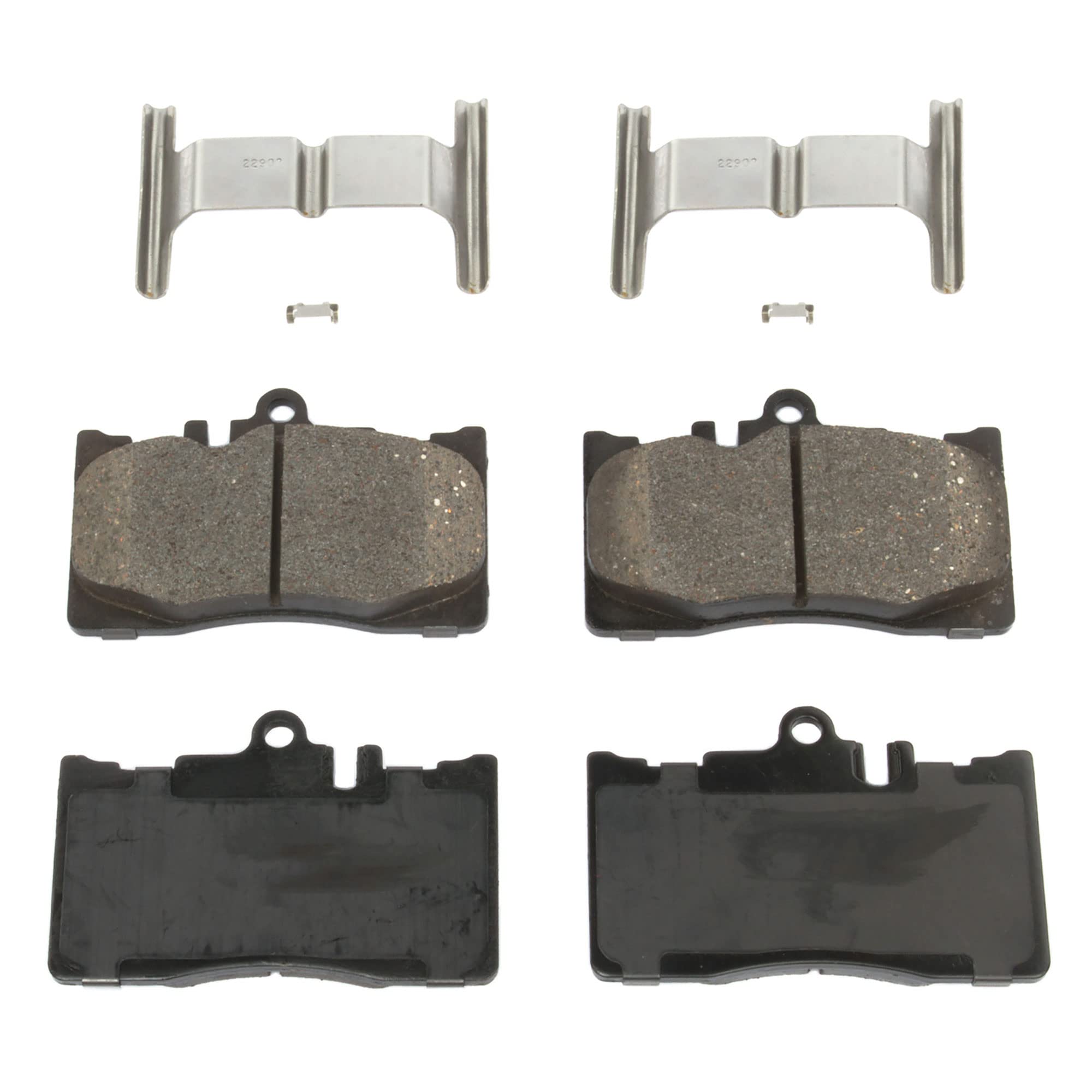 High-Performance Front Brake Disc and Pad Kit for 2001-2006 Lexus LS430 - Ceramic Plain Surface, Natural Cast Iron, 5-Lug Design | Perfect for Daily Commuting, Highway Driving & Enhanced Stopping Power