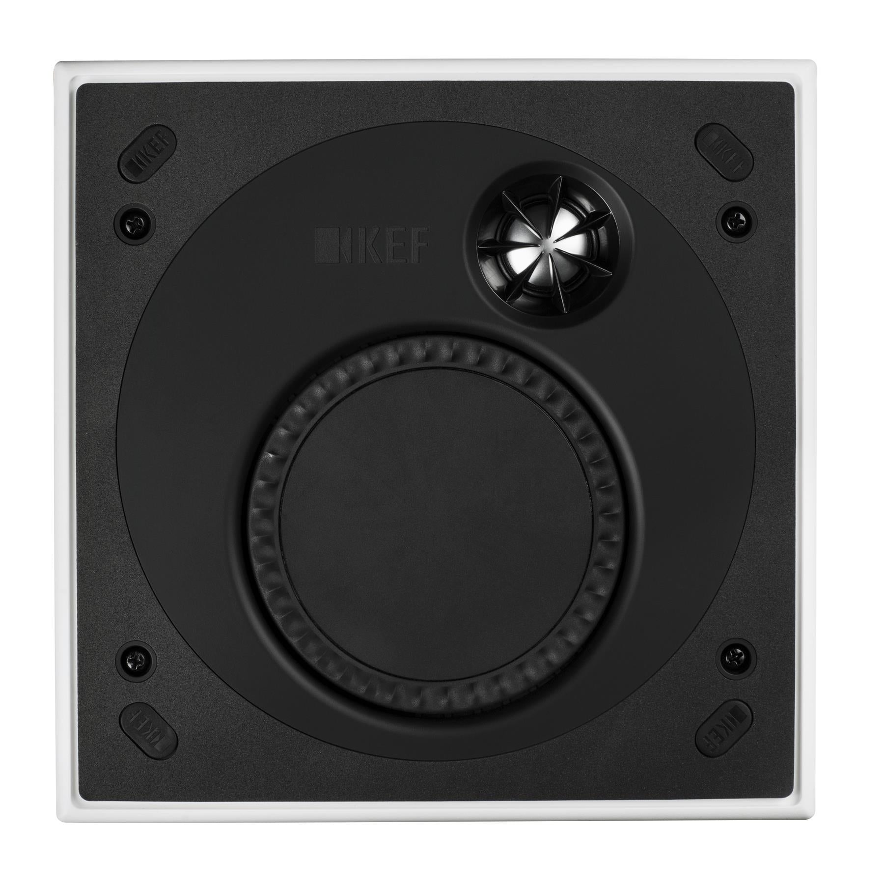 KEF Ci160TS Ci T Series Ultra Slim In-Wall Speaker - High-Quality Home Theater & Surround Sound System for Living Room, Bedroom & Office