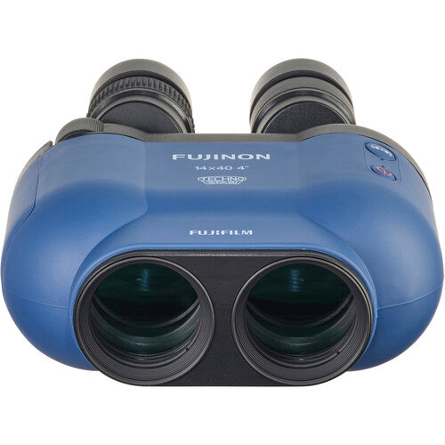Fujinon 14x40 TSX1440 Techno Stabi Image Stabilized Binoculars - Navy Blue - Waterproof & Fogproof - Perfect for Bird Watching, Hunting, and Outdoor Adventures
