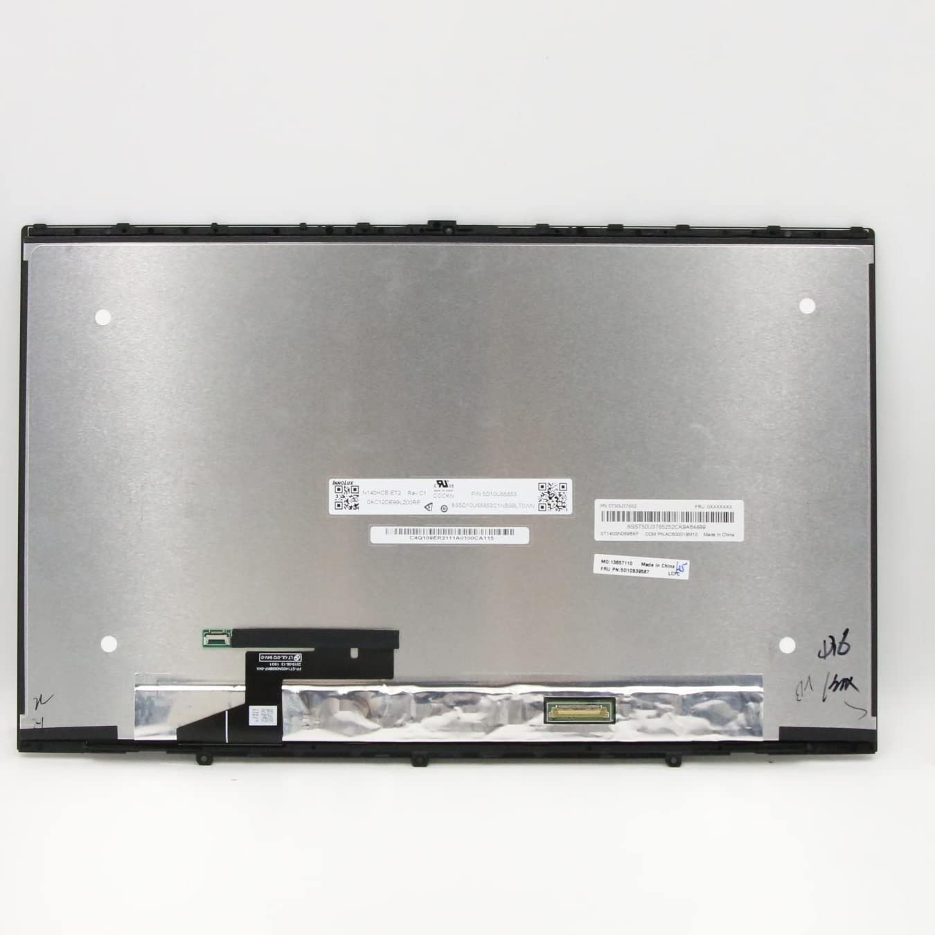 Original Lenovo Yoga C740-14 Touch Screen LCD Digitizer Assembly (Model 5D10S39587) - Replacement Display Module for Laptop Repair | Perfect for Screen Replacement & DIY Fixes