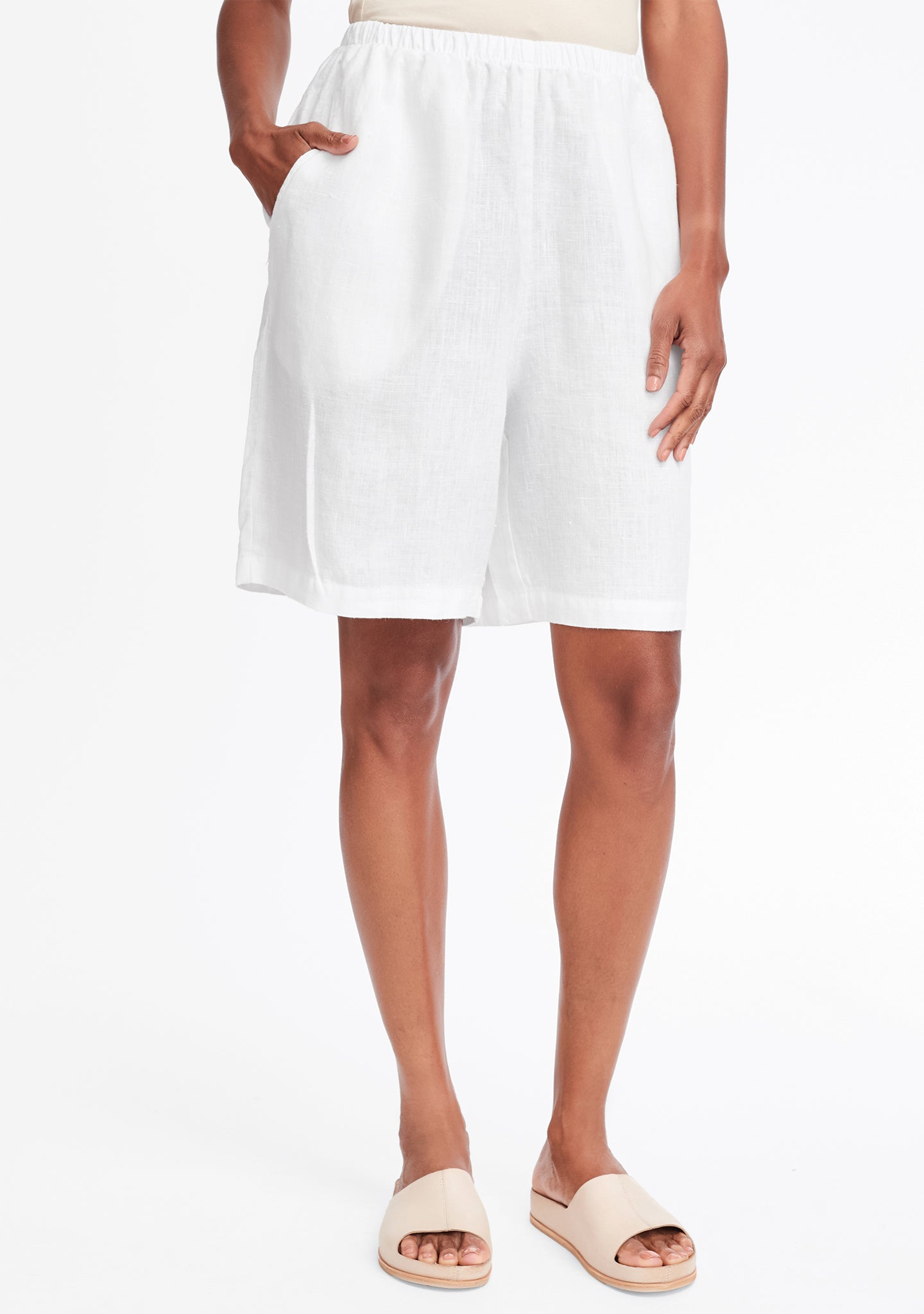 Sun Shorts for Women - Breathable Linen Summer Shorts | Beach, Vacation & Casual Wear | FINAL SALE