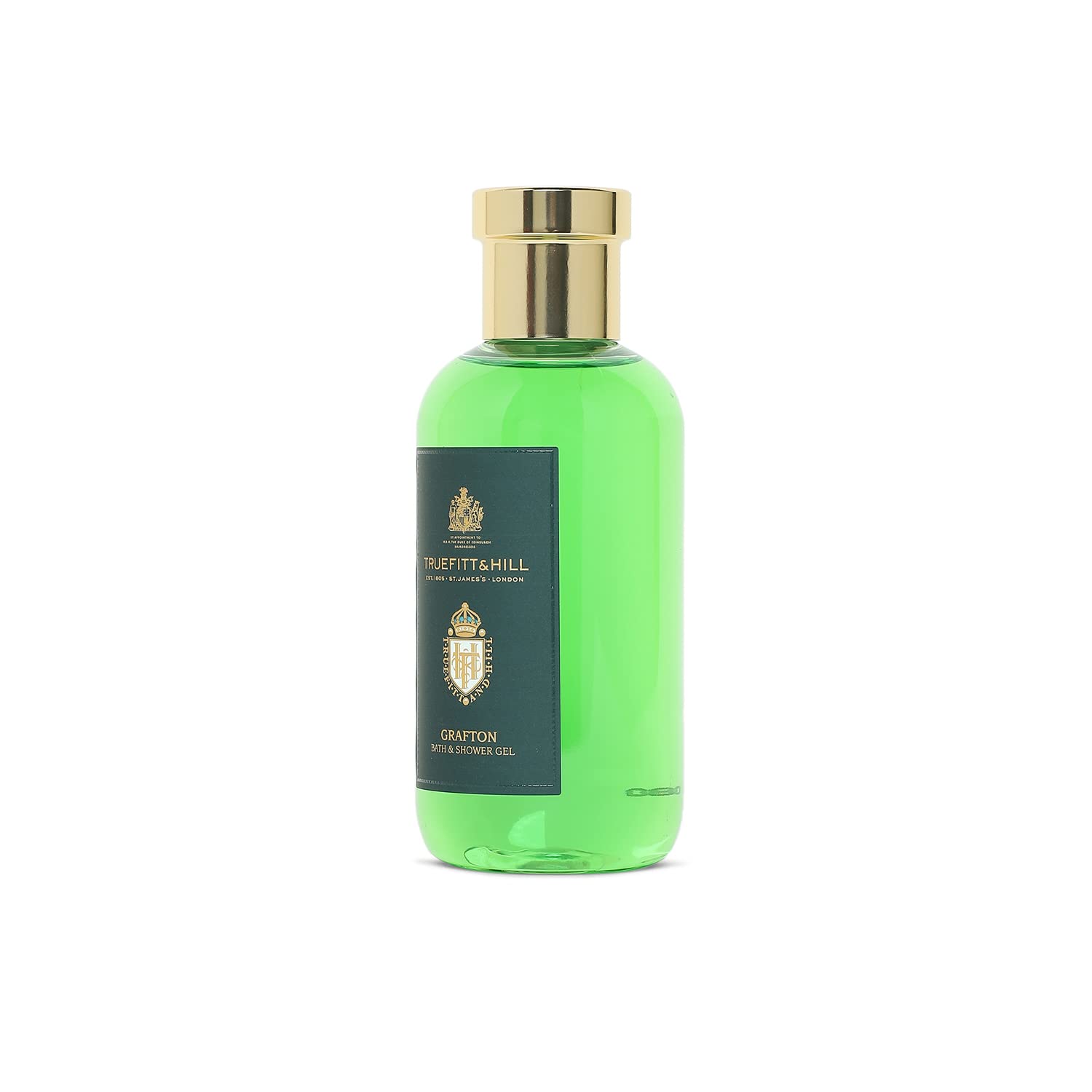 Truefitt & Hill Grafton Bath & Body Wash Gel 200ml - Luxury Men's Shower Gel with Musky Woody Fragrance | Premium Aftershave & Grooming Essential for Daily Use & Special Occasions