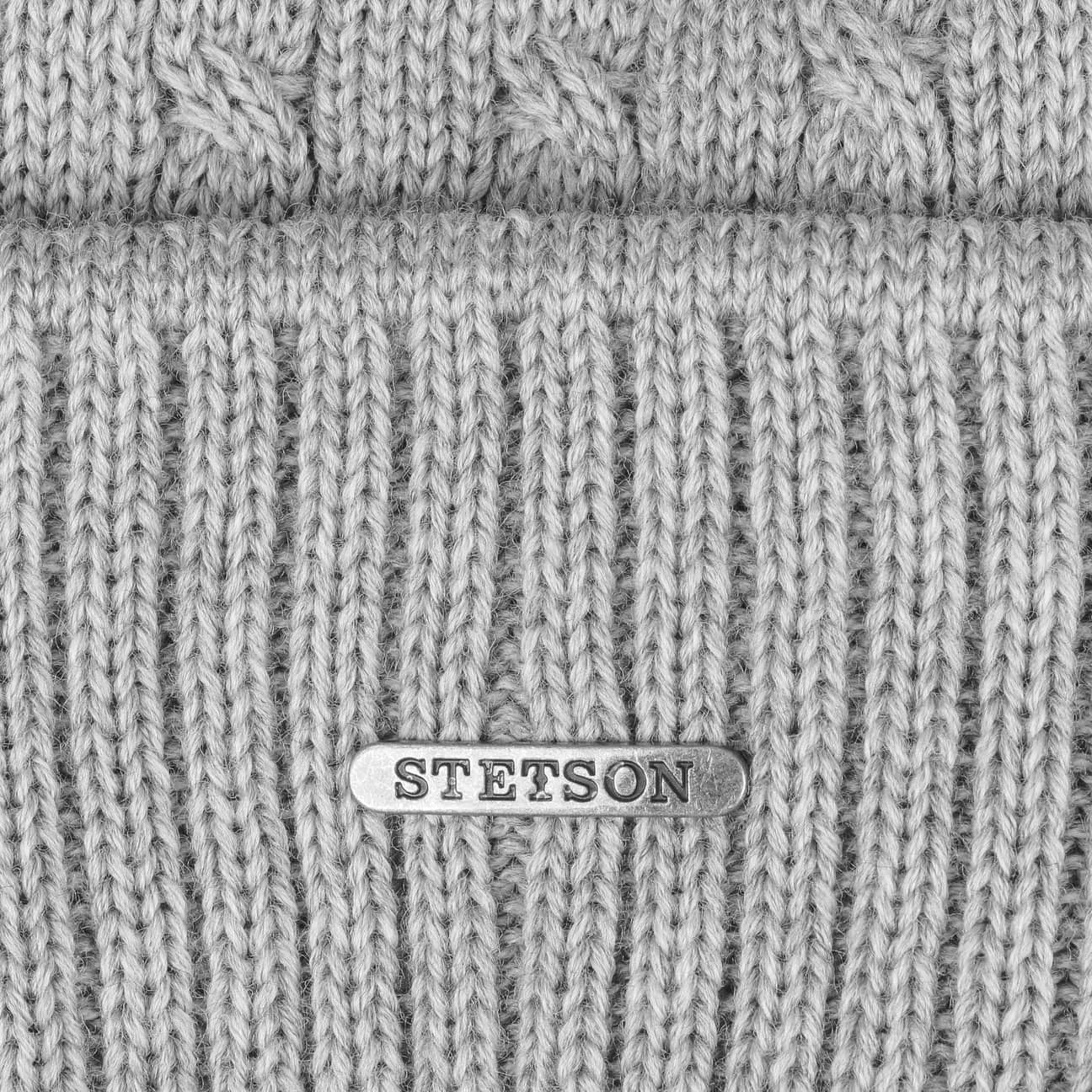 Stetson Georgia Wool Knit Hat with Cuff - Warm Winter Beanie for Men & Women - Perfect for Skiing, Hiking, and Outdoor Activities