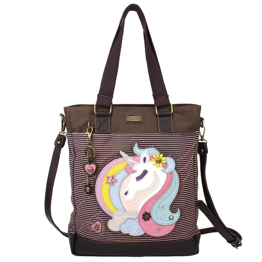 Chala Unicorn Print Work Tote Shoulder Bag for Women - Durable Office Handbag & Fashionable Everyday Purse - Perfect for Work, School, and Unicorn Lover Collectors