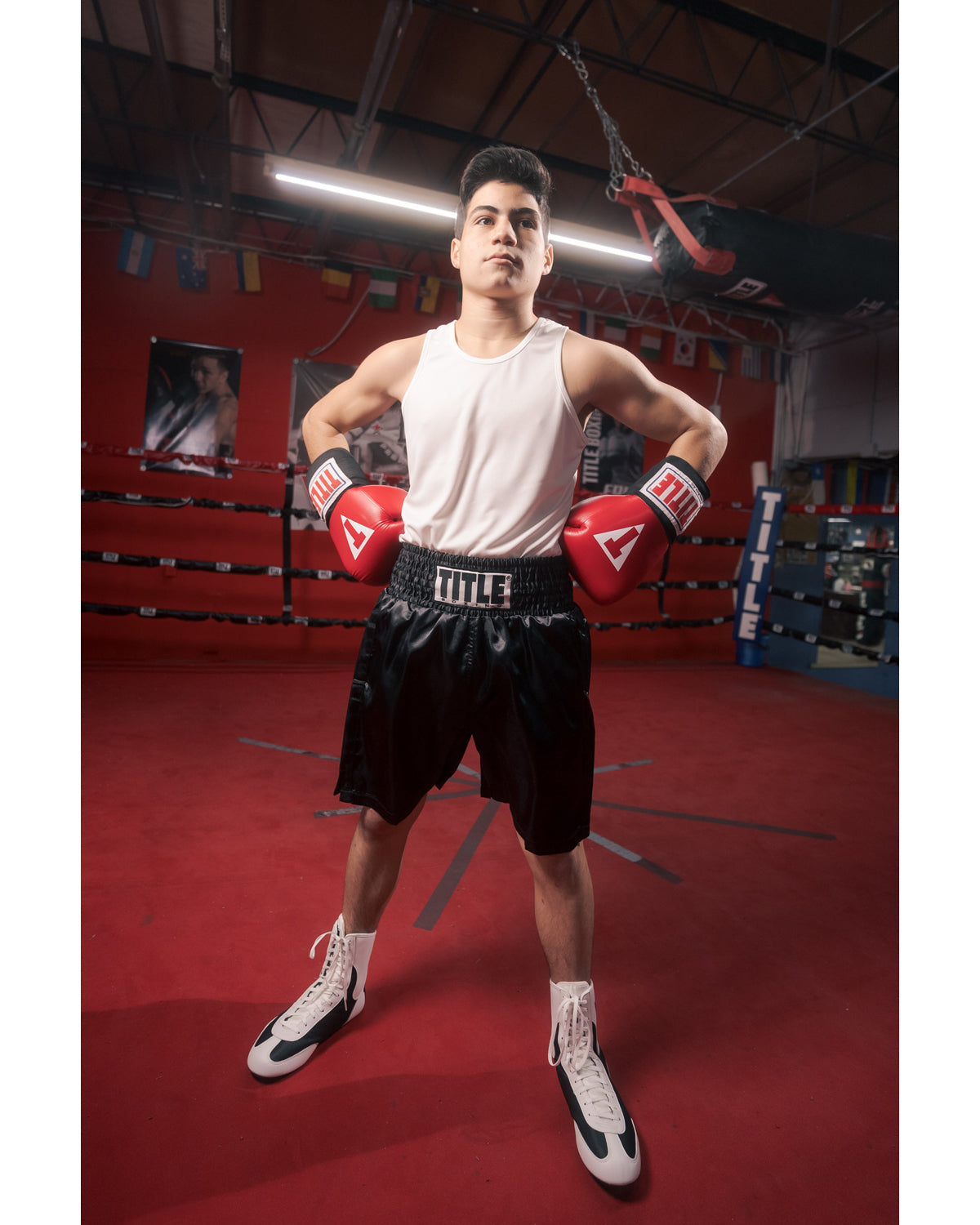 TITLE Boxing Edge Boxing Trunks - Premium MMA & Training Shorts for Men - Perfect for Boxing, Kickboxing & Fitness Workouts