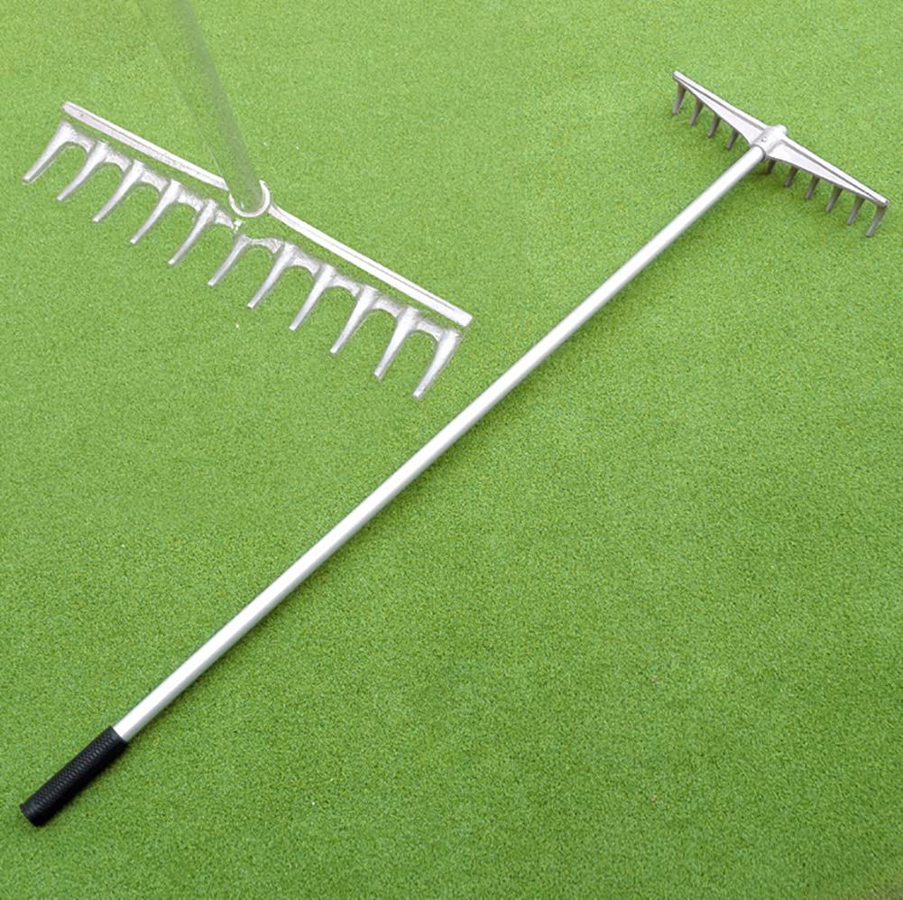 Premium Stainless Steel Golf Sand Bunker Rake - 50