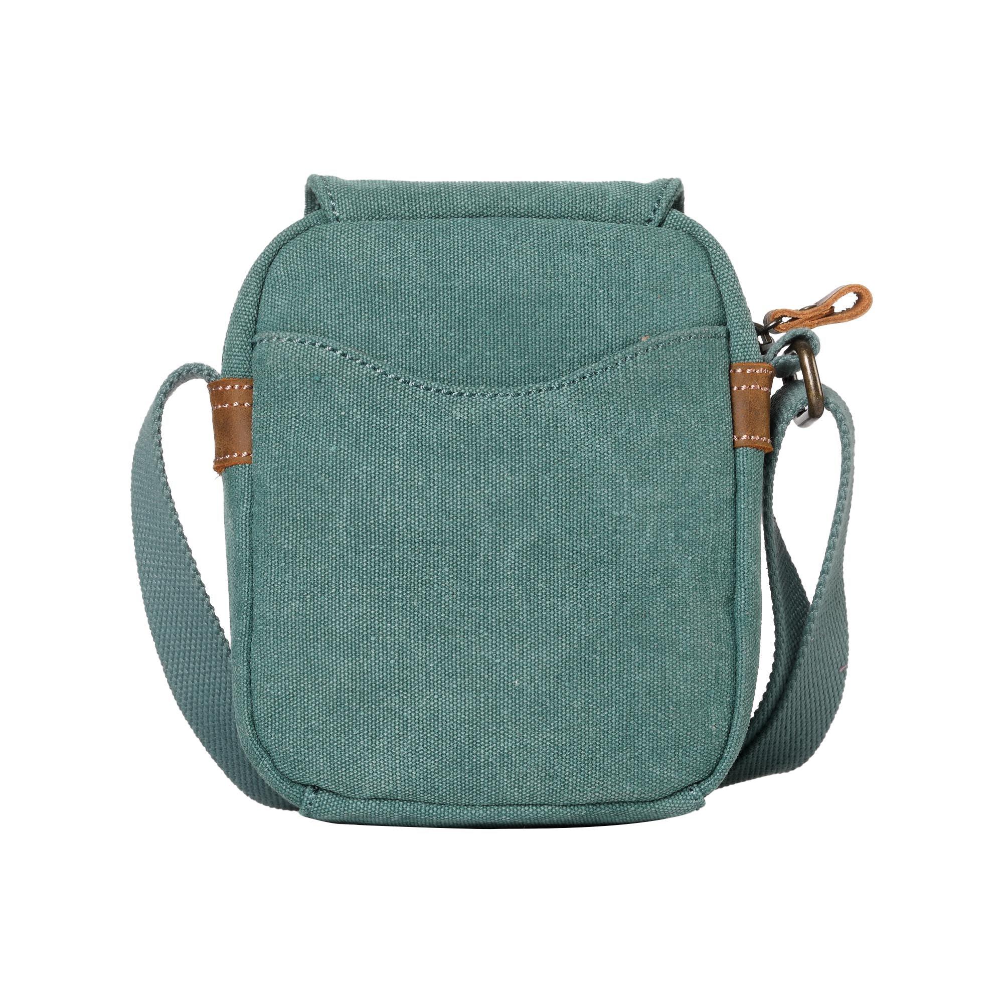 TRP0213 Troop London Classic Canvas Crossbody Bag for Men & Women - Stylish & Durable Everyday Shoulder Bag for Work, Travel & Casual Outings