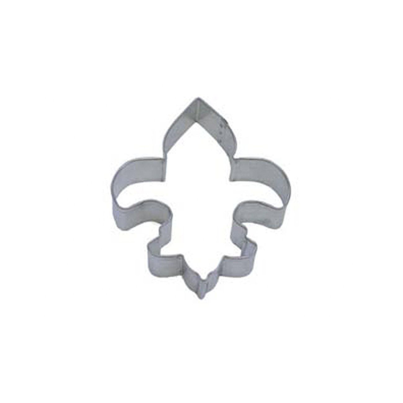 Fleur De Lis Cookie Cutter 4.5 Inch - Stainless Steel Baking Tool for Cupcakes, Cookies, Pastries - Perfect for French-Themed Parties, Wedding Favors, and Holiday Baking