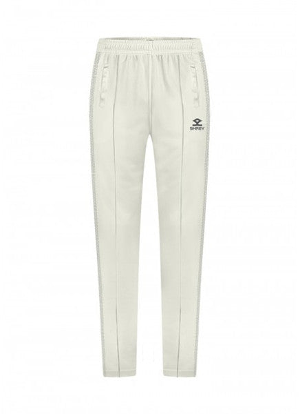 Shrey Cricket Match Trouser (Off White) - Premium Cricket Pants for Practice & Matches - Comfortable & Durable Sports Wear for Cricket Enthusiasts