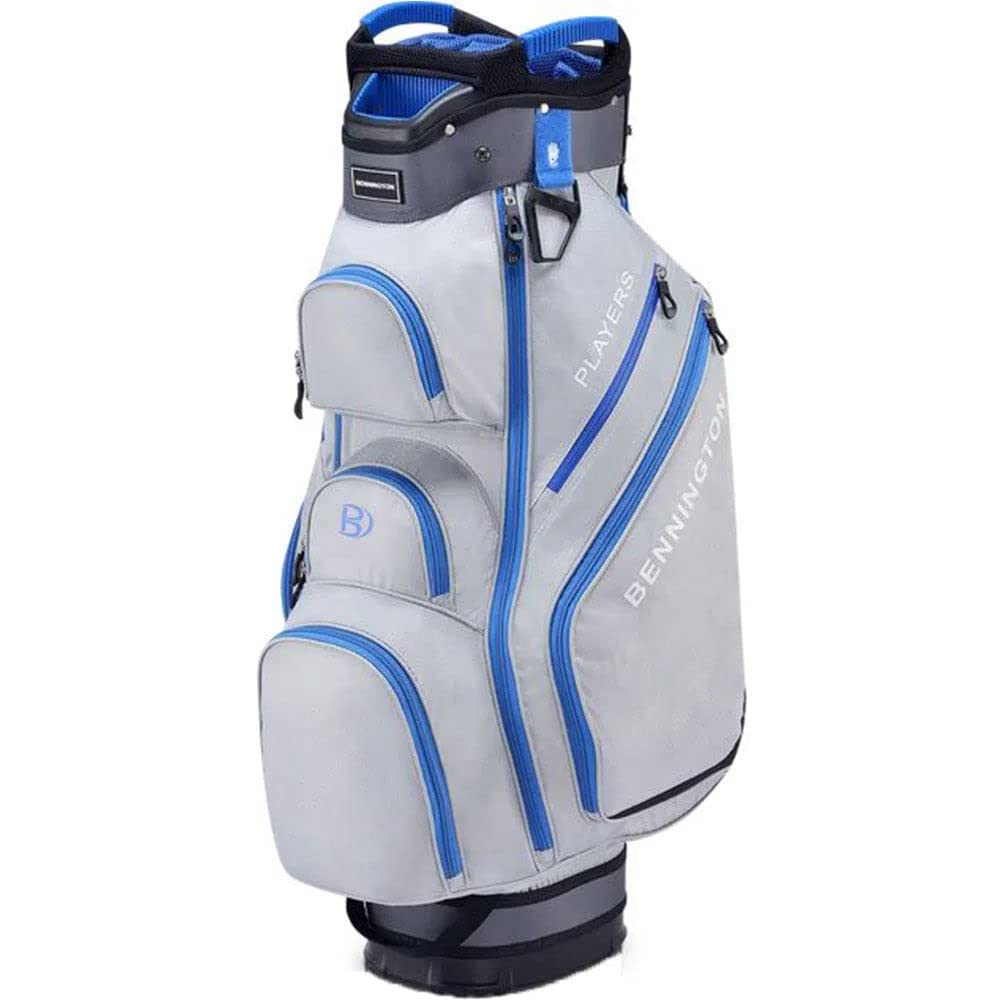 Bennington Women's Players Lite Cart Golf Bag 2020 - Dolphin Gray | Lightweight & Durable Golf Cart Bag for Women | Perfect for Golf Courses & Driving Range Practice